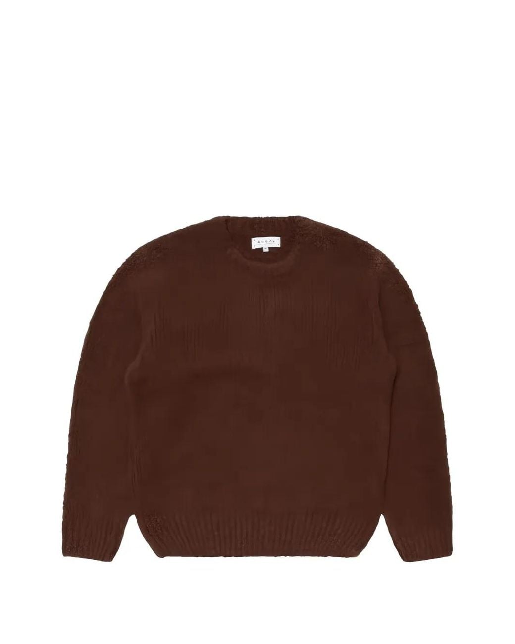 Edwin Brown Pull Texturé Dun for men