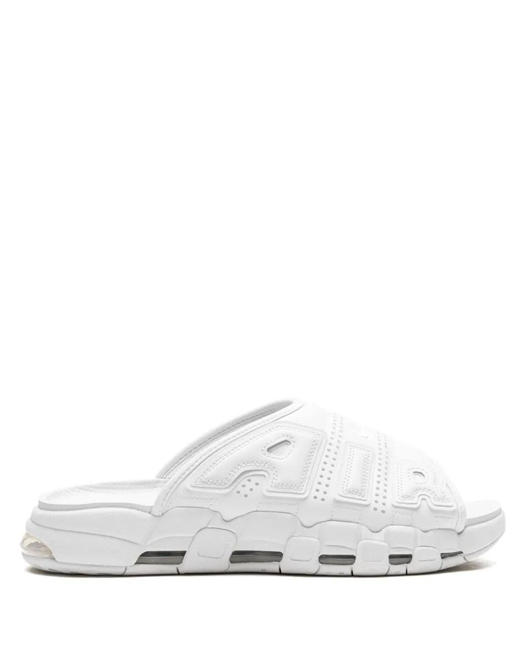 Nike White Air More Uptempo Slides for men