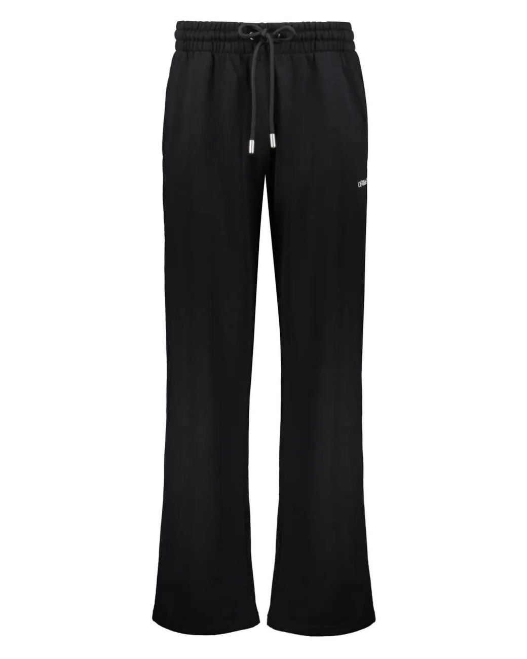 Off-White c/o Virgil Abloh Black Logo-Print Track Pants for men