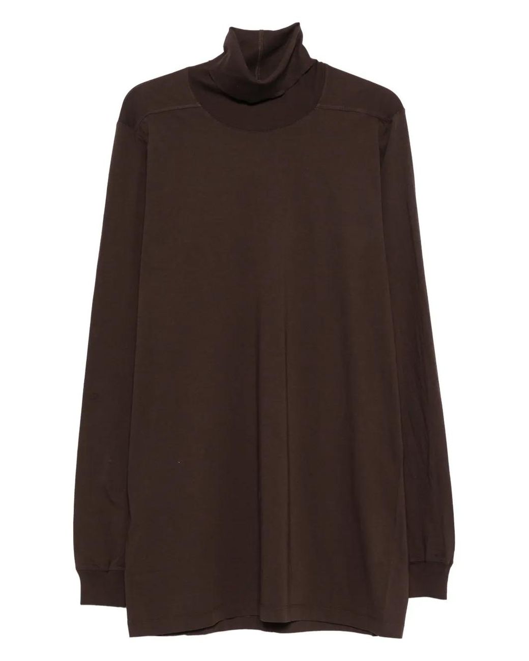 Rick Owens Brown Surf Long-Sleeve Top for men