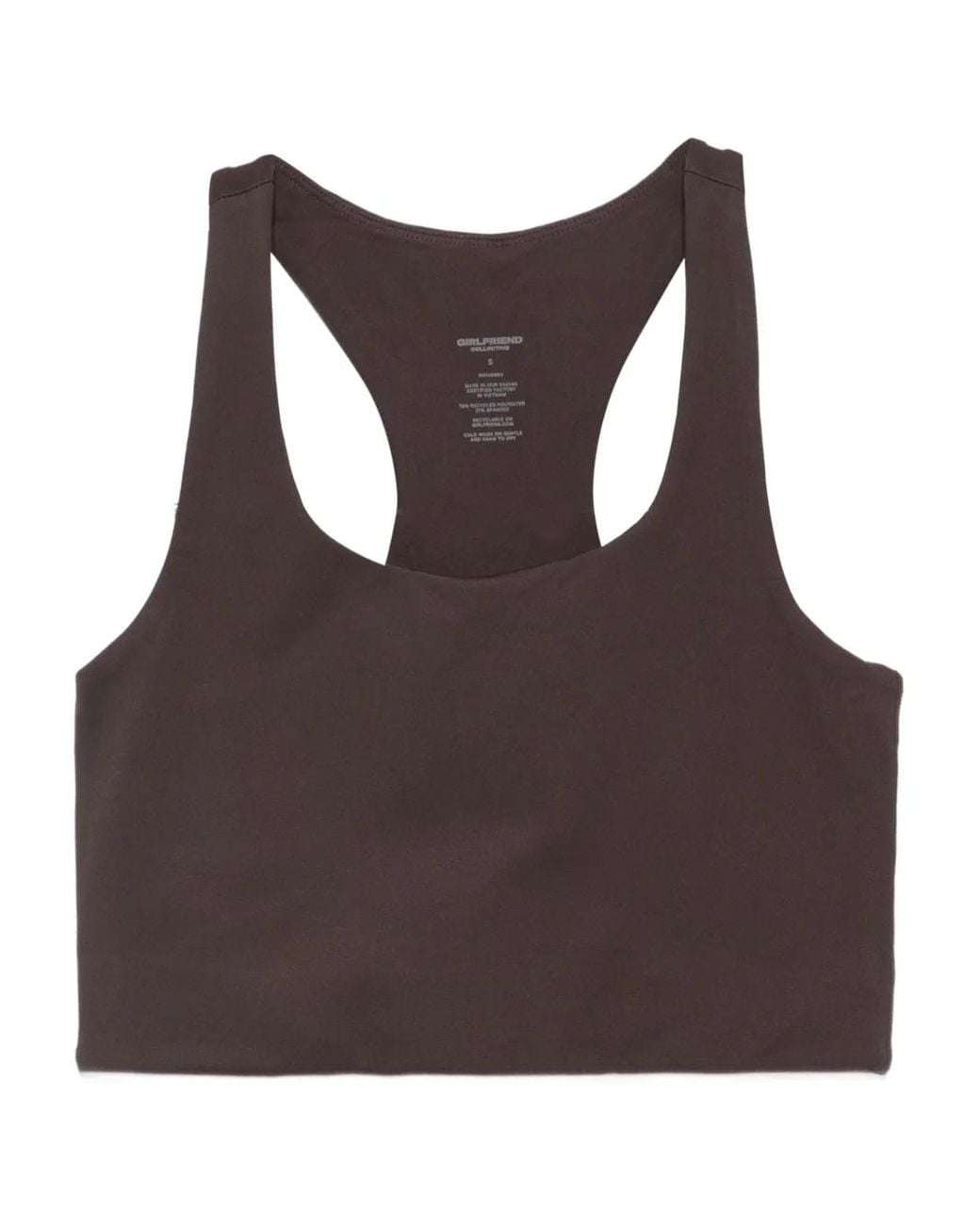 GIRLFRIEND COLLECTIVE Brown Paloma Racerback Tank Top