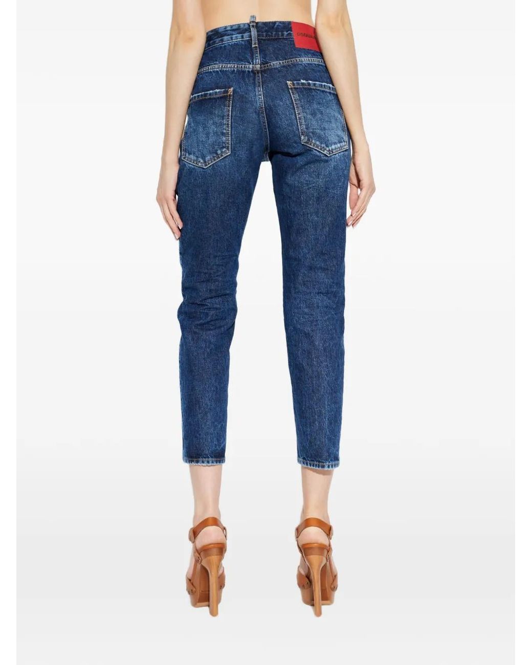 DSquared² Blue Teddy Jeans