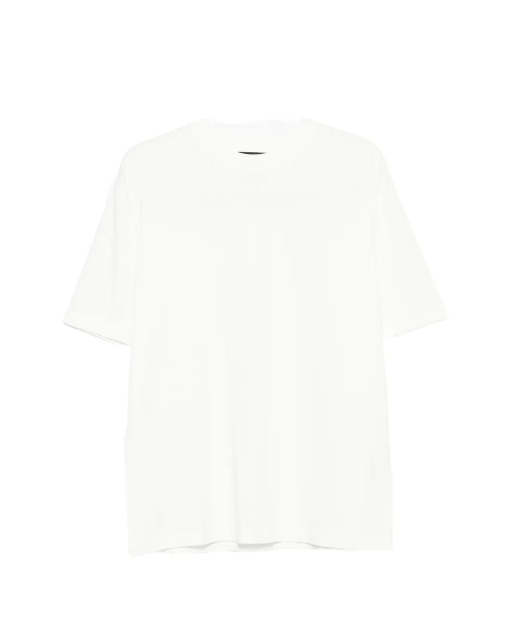 Imperial White Crew-Neck T-Shirt for men
