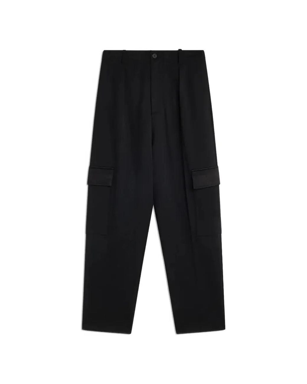 Semicouture Black Justina Pocket-Detail Trousers