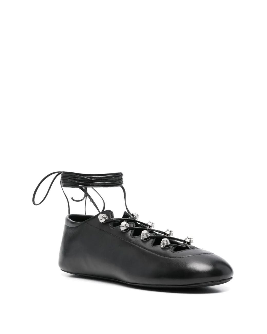 Alexander Wang Black Vyolette Ballet Flats