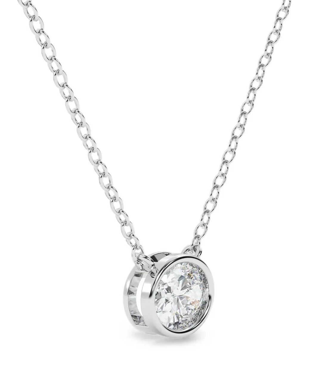 Diamond Essentials Metallic Laboratory-Grown Diamond Necklace