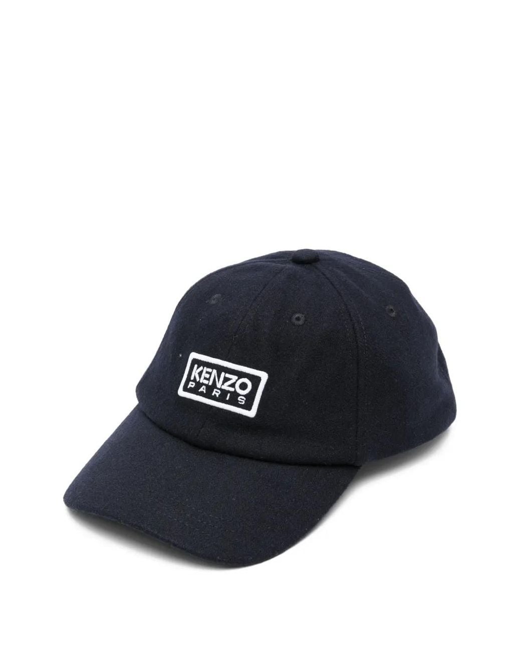 KENZO Baseballkappe Mit Logo-Stickerei in Blue für Herren