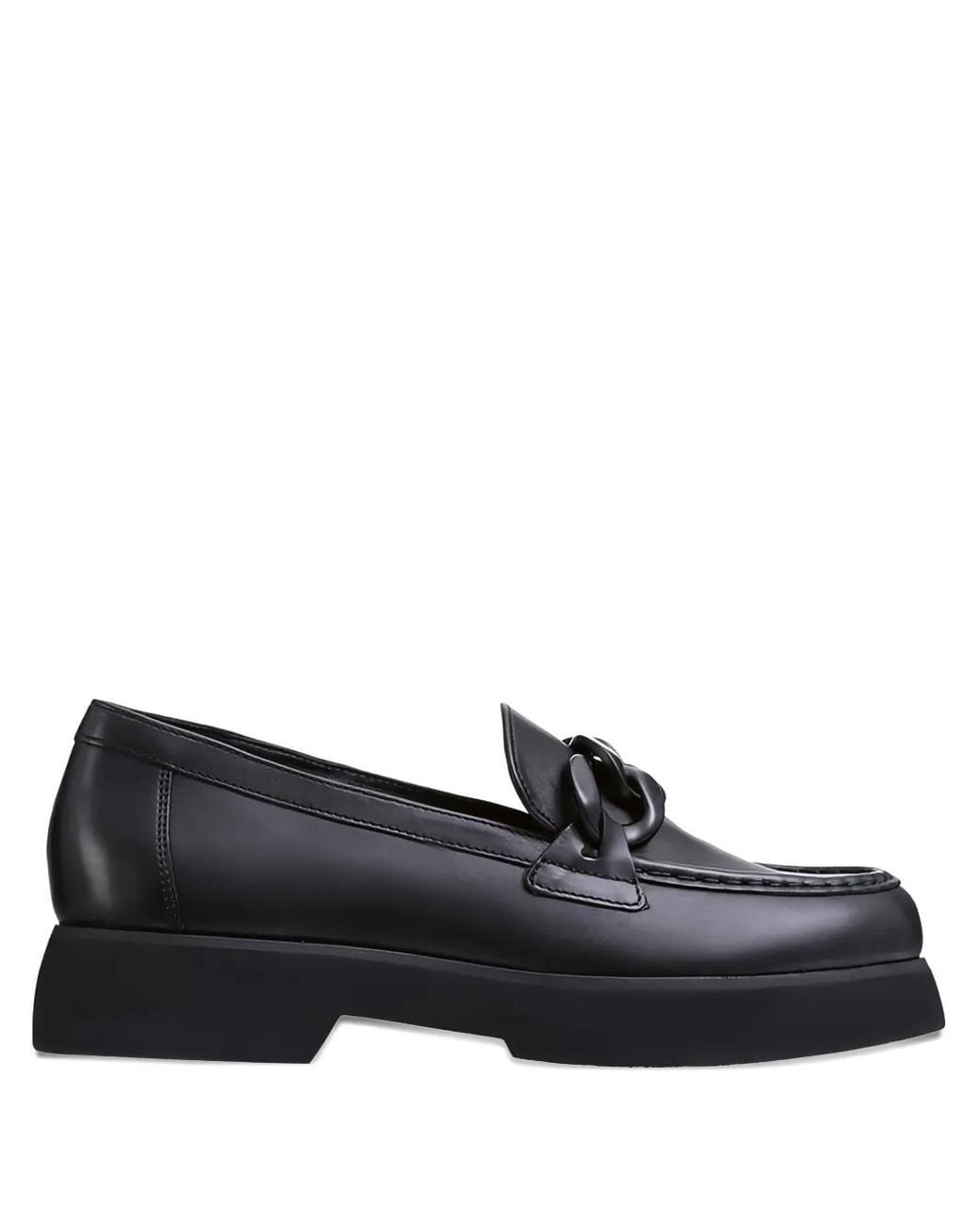 Högl Black Chunky-Sole Leather Loafers