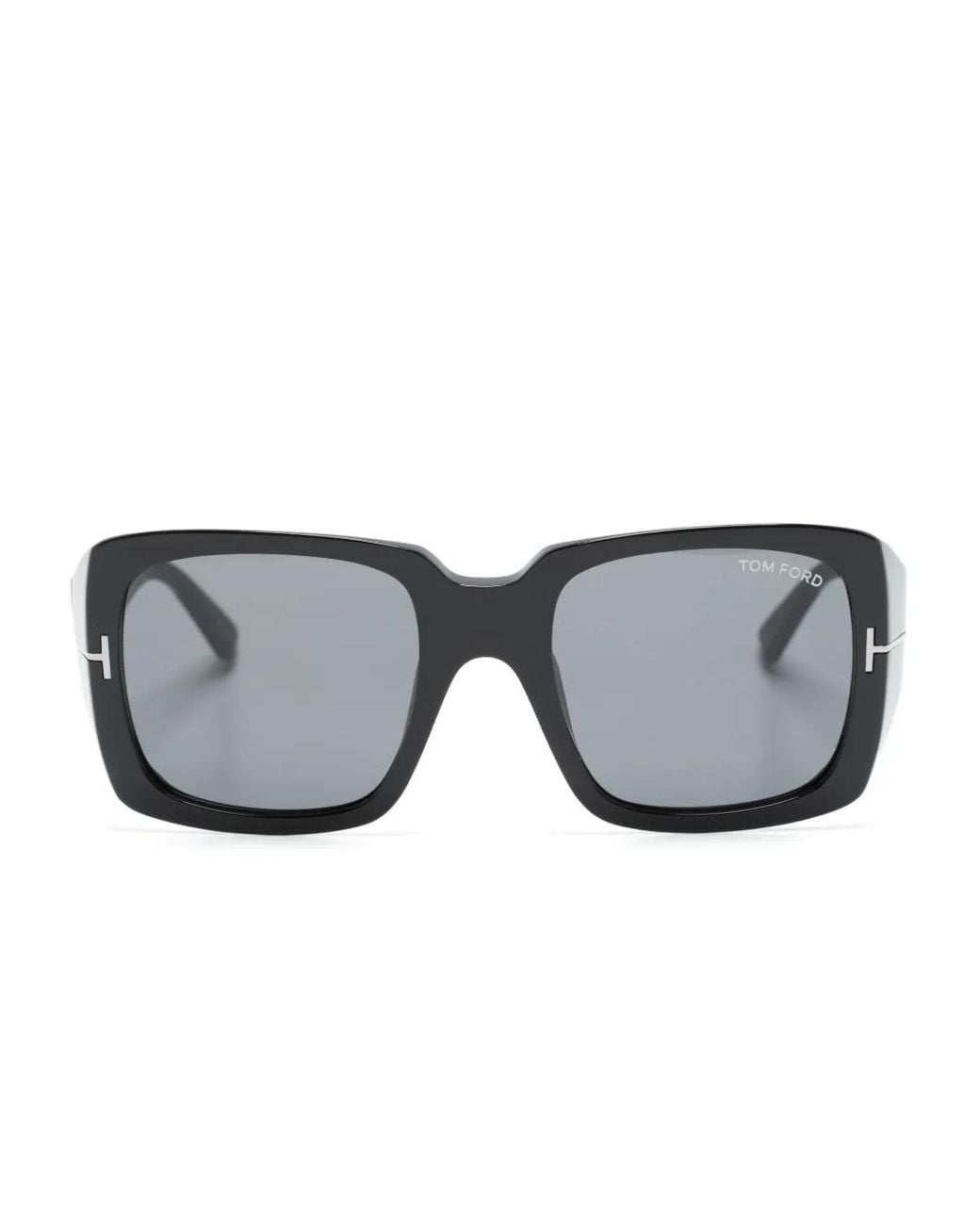 Tom Ford Gray Ryder Square-Frame Sunglasses