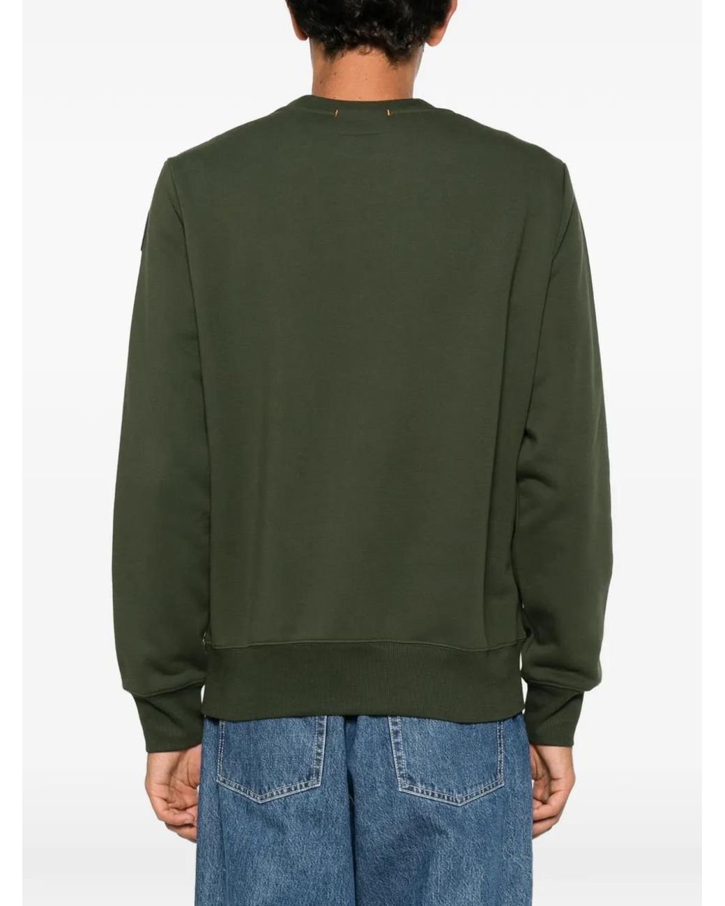 Parajumpers Pullover Mit Logo-Patch in Green für Herren