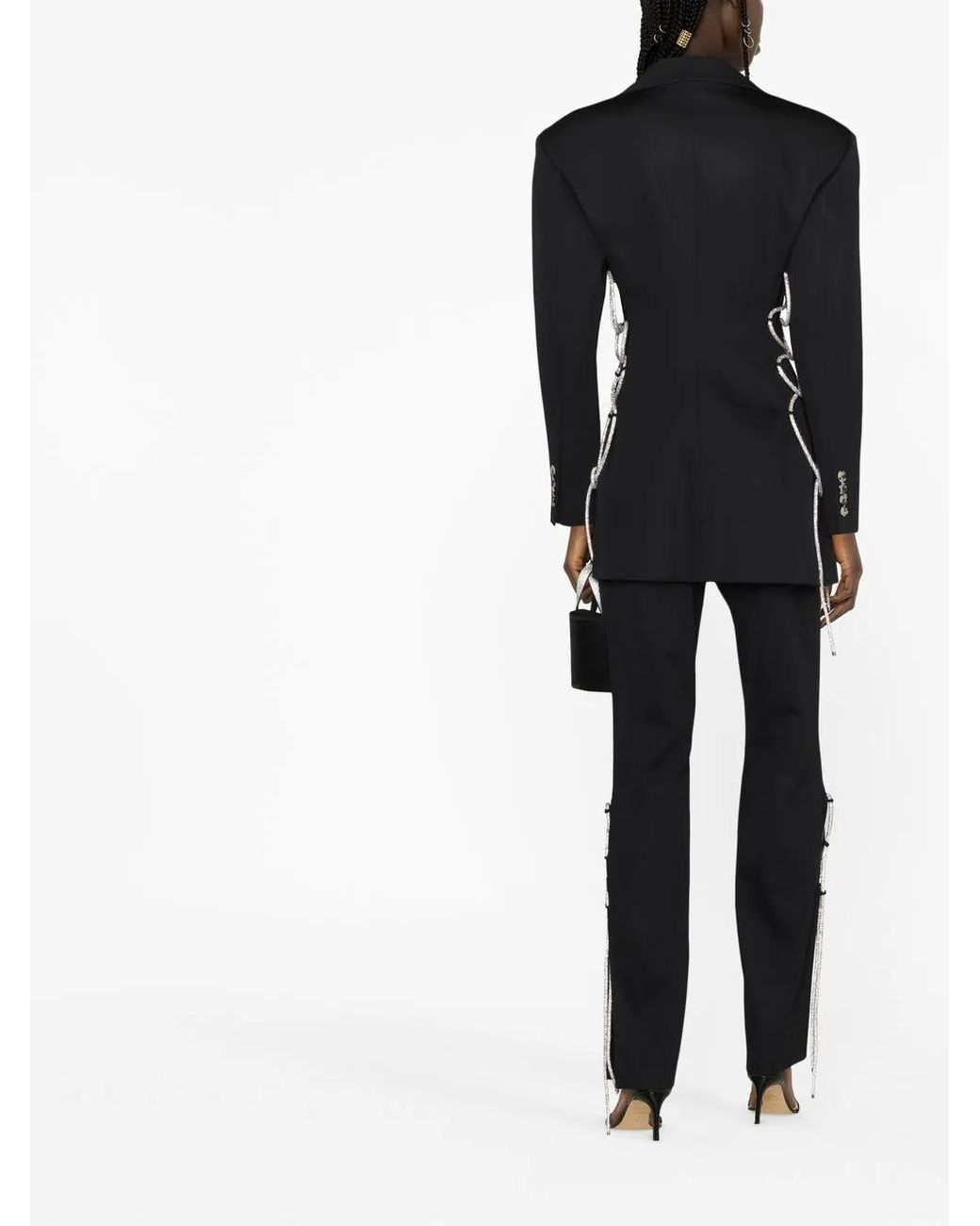 GIUSEPPE DI MORABITO Black Single-Breasted Blazer