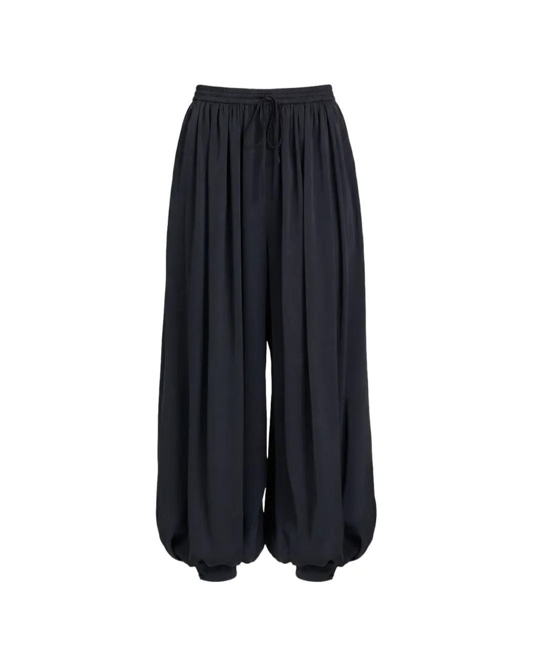 Cinq À Sept Blue Esme Satin Trousers