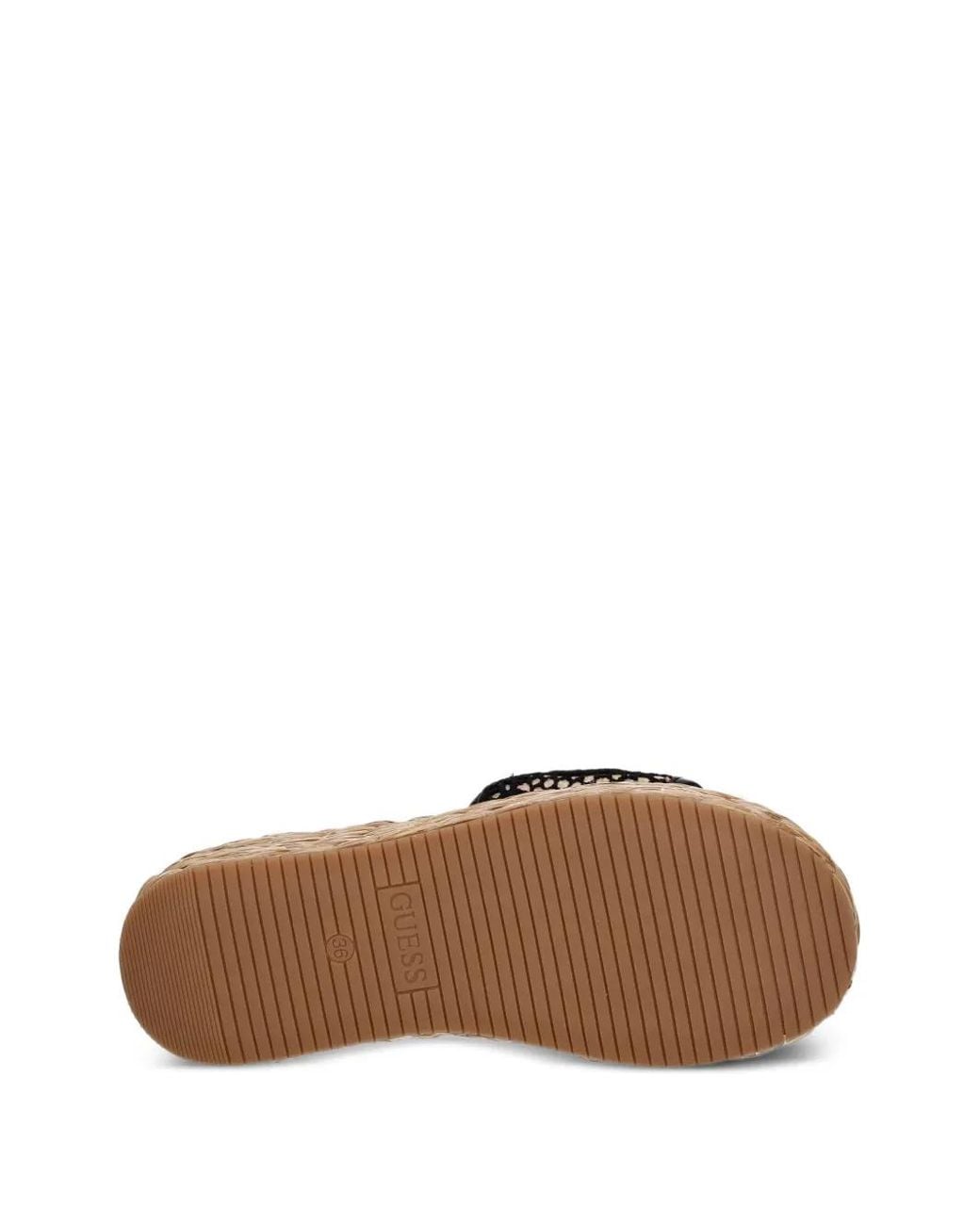 Guess Black Binata Mesh Sandals