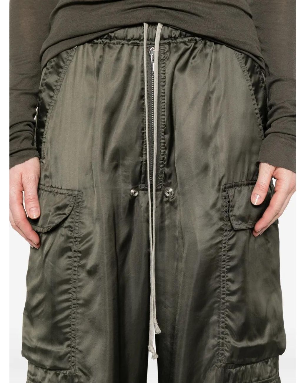 Carco Drawstring pantalones Rick Owens de color Green