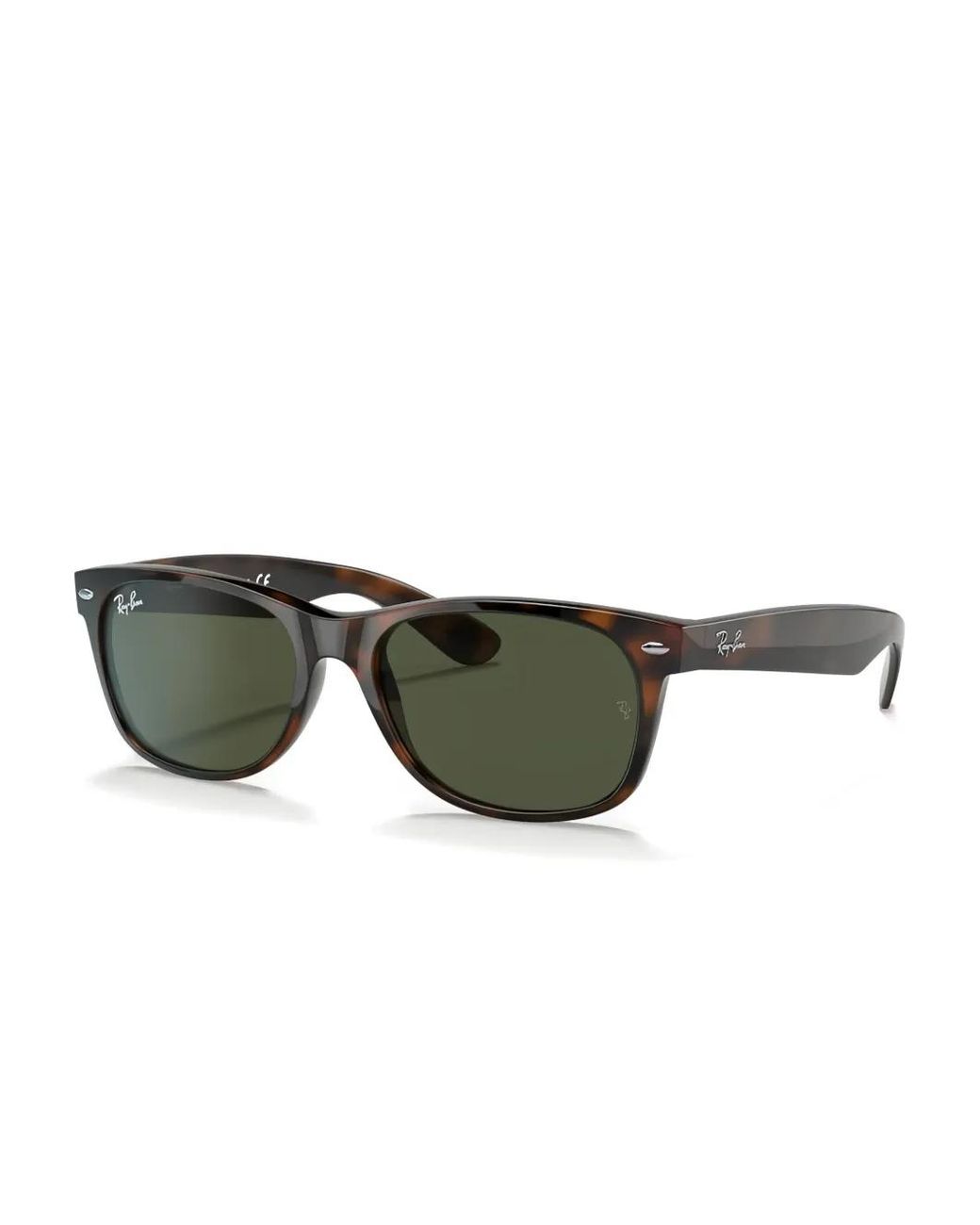 Ray-Ban Brown New Wayfarer Sunglasses