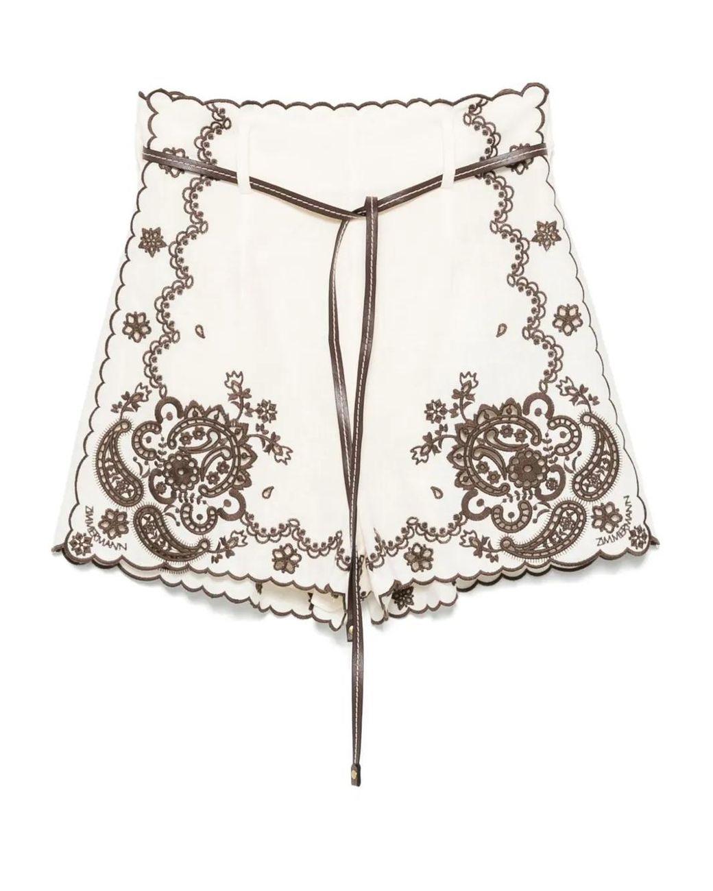Zimmermann Ascension ショートパンツ ナチュラル | Lyst