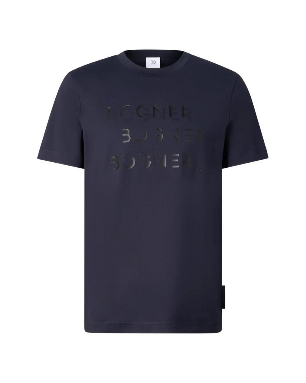 Bogner Blue Ryan Logo-Print T-Shirt for men