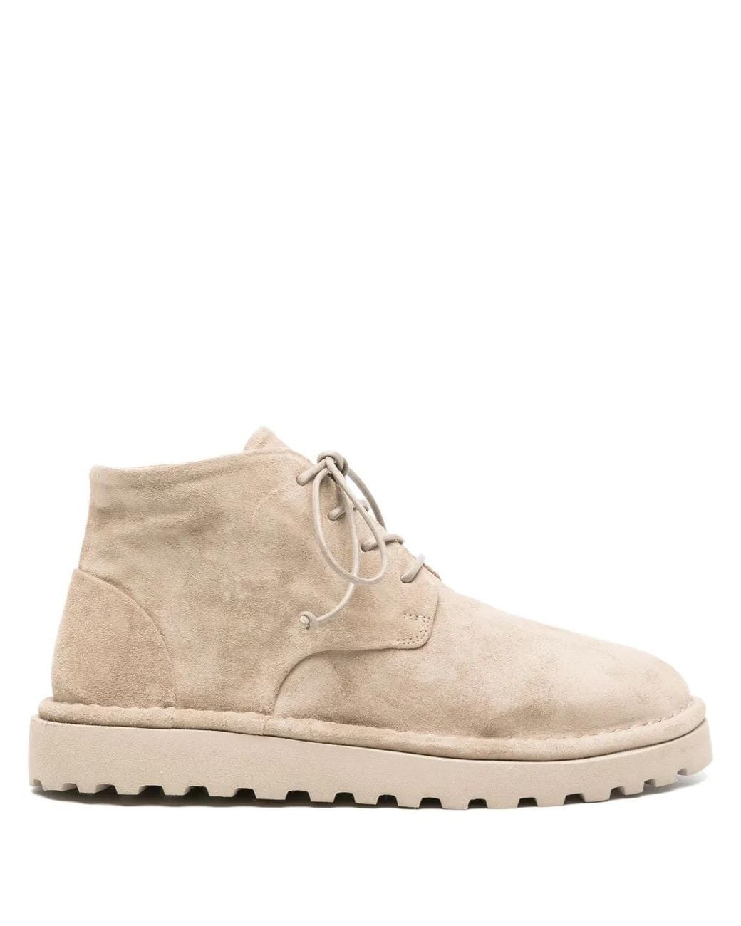 Marsèll Natural Sancrispa Alta Suede Boots