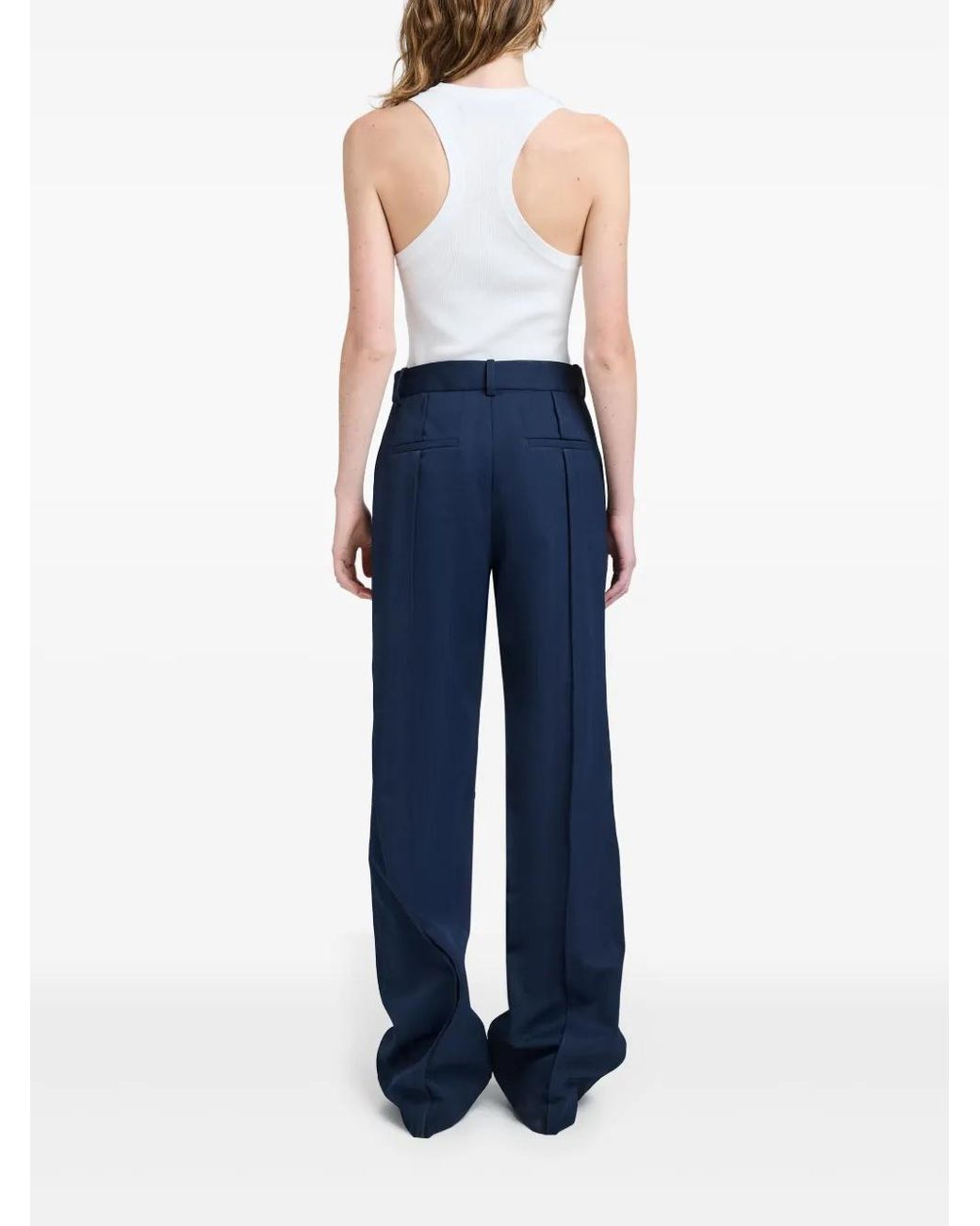 Proenza Schouler Blue Weyes Trousers