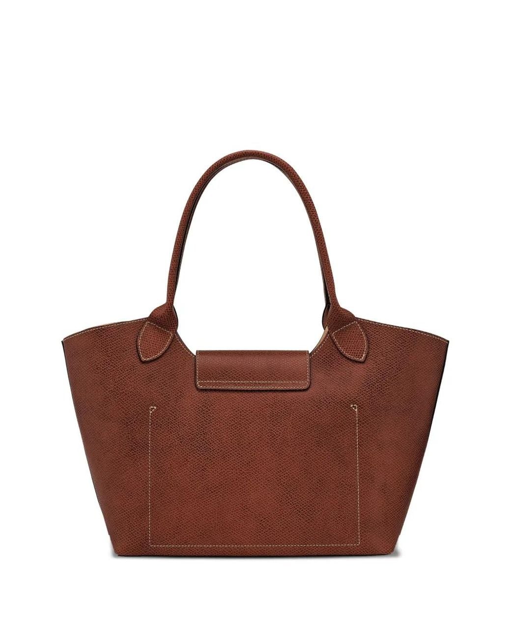Longchamp Brown Large Épure Shoulder Bag