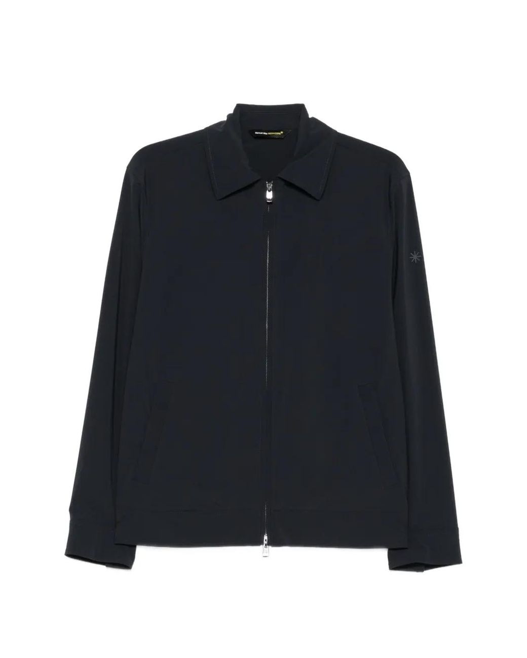 Manuel Ritz Jacket Manuel Ritz Zip-Fastening Jacket in Blue for Men | Lyst UK