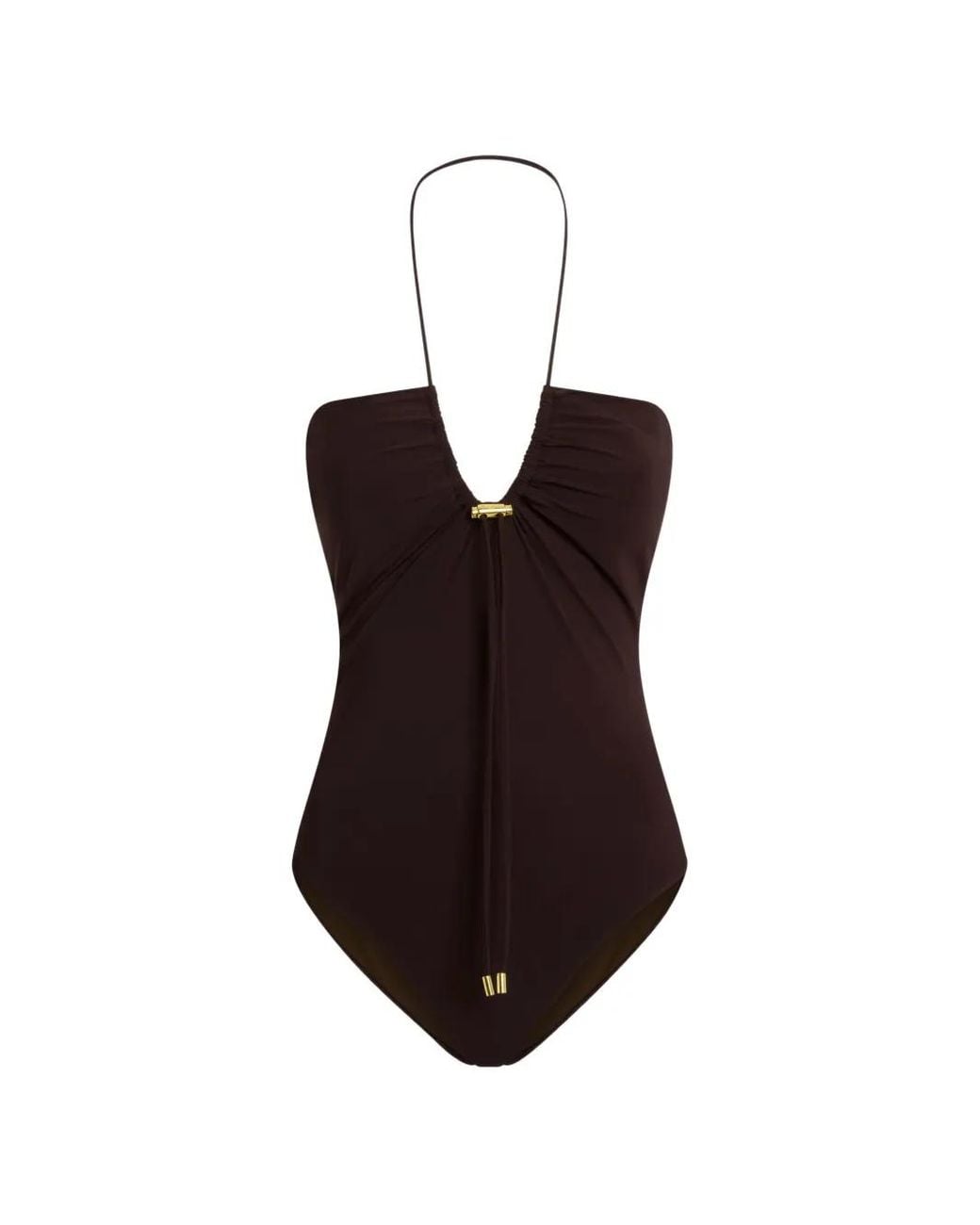 Moschino White Lycra One-Piece Swimsuit
