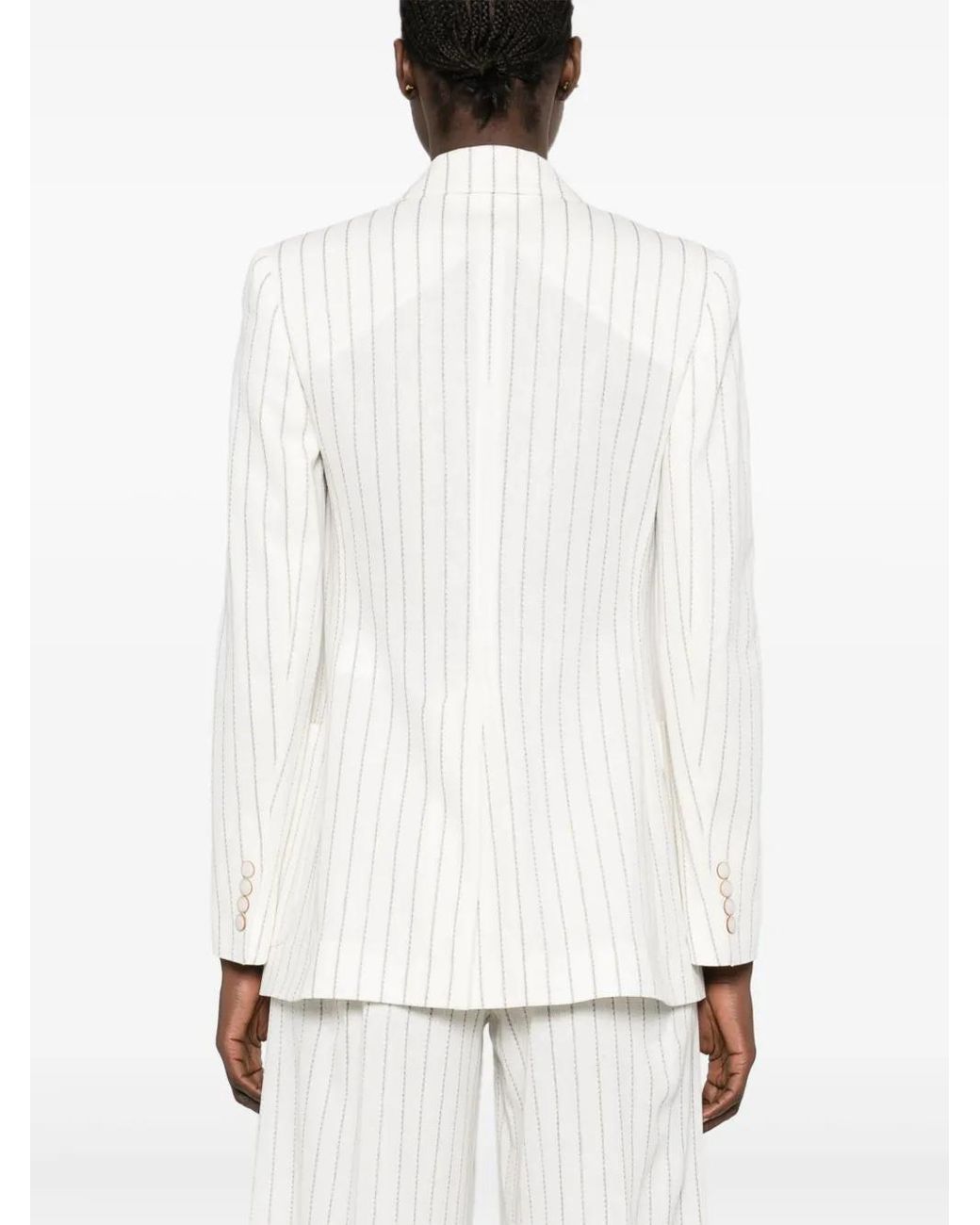 Blazer Jadi Max Mara de color White