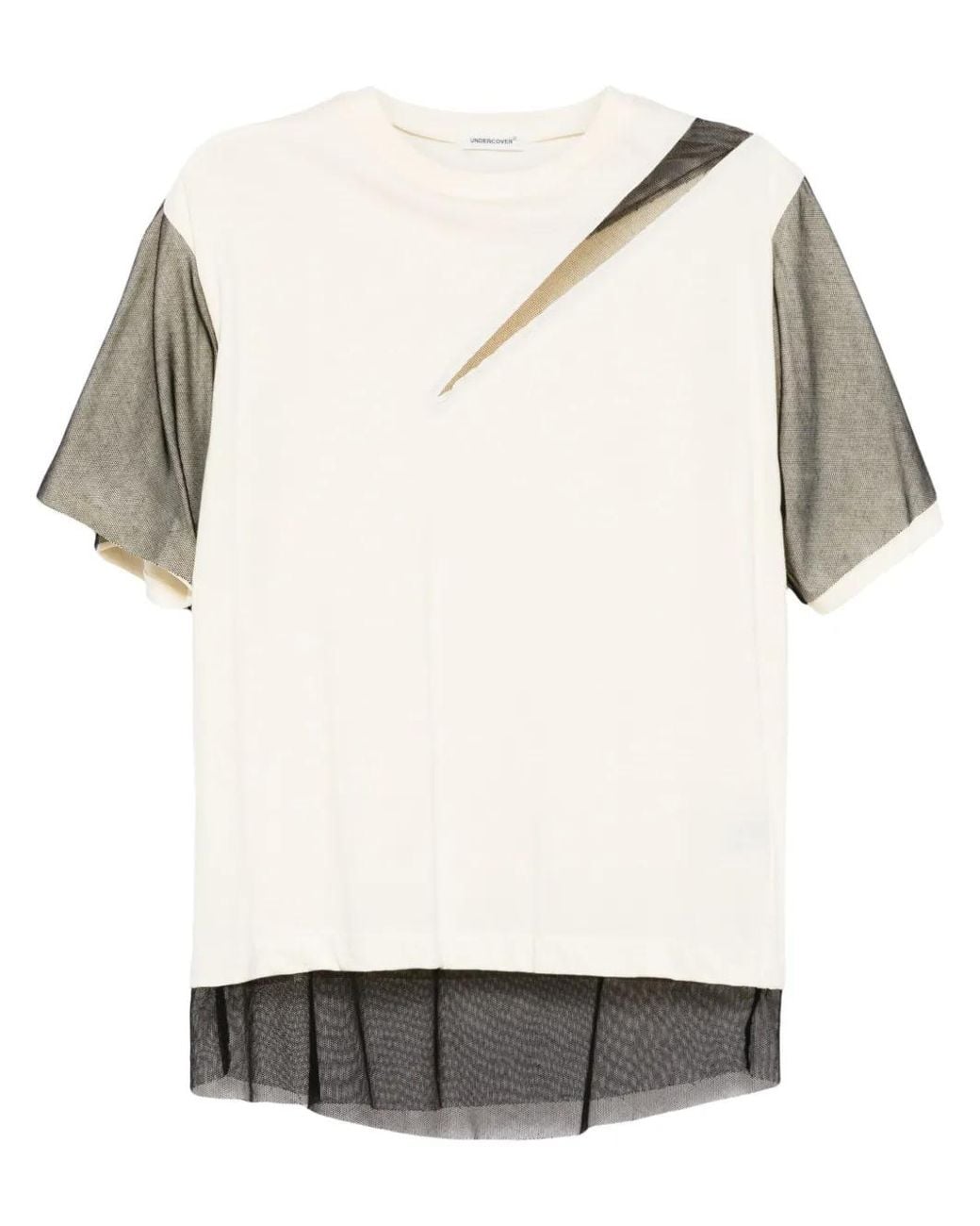 Undercover Natural Layered Cotton T-Shirt