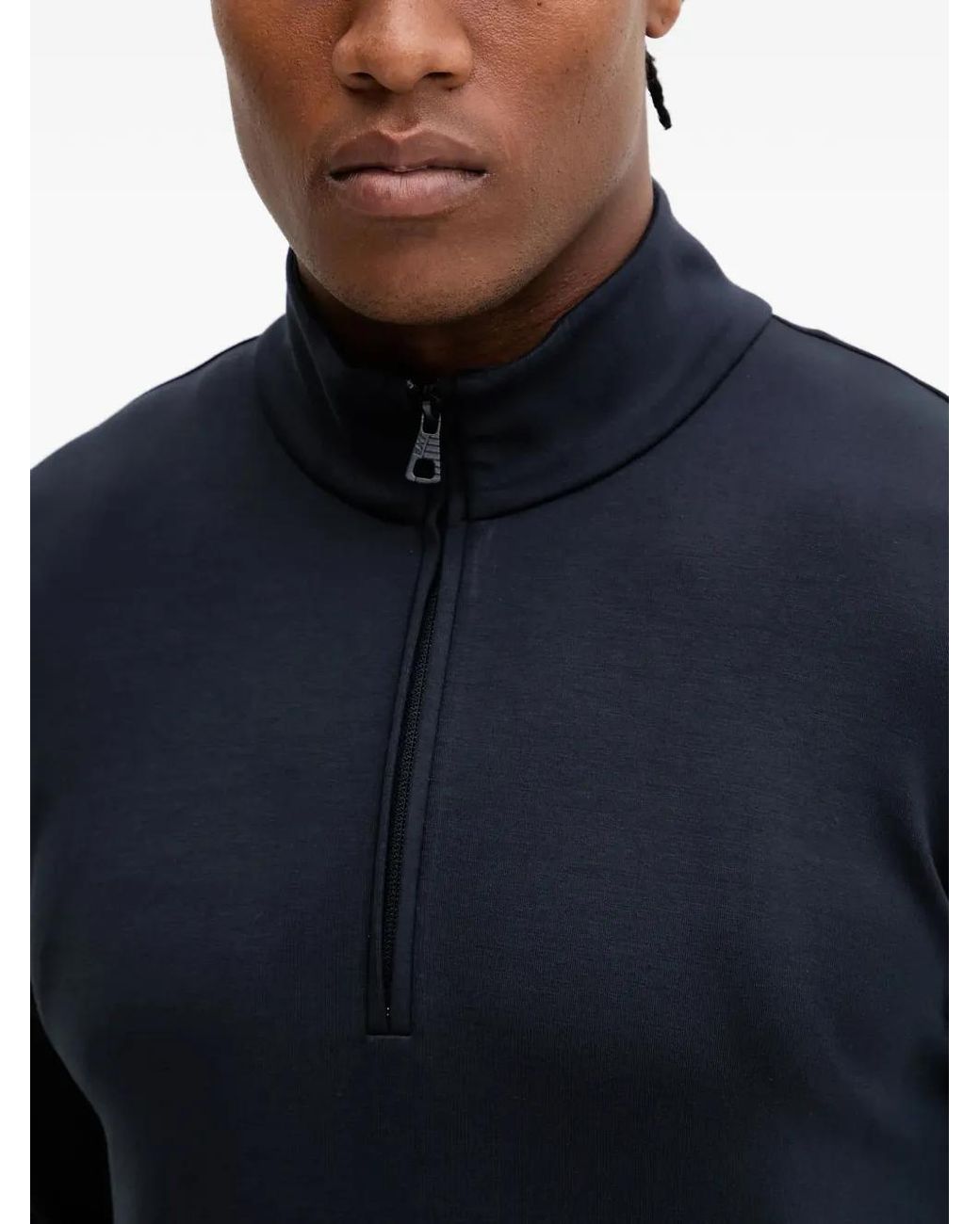 EA7 Sweater Met Logopatch in het Blue voor heren