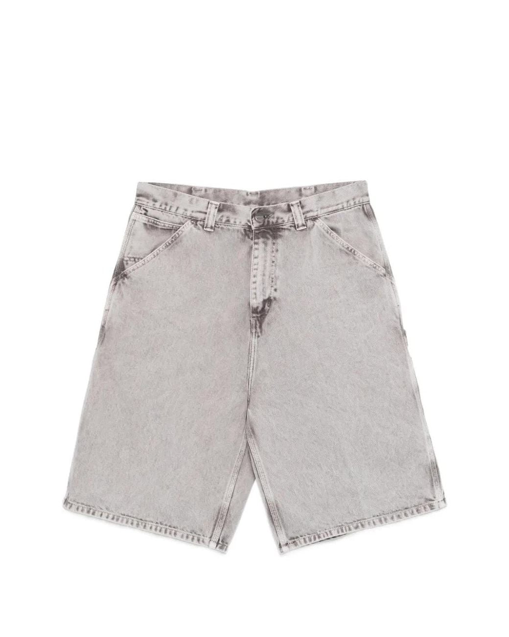 Carhartt Gray Og Denim Shorts for men