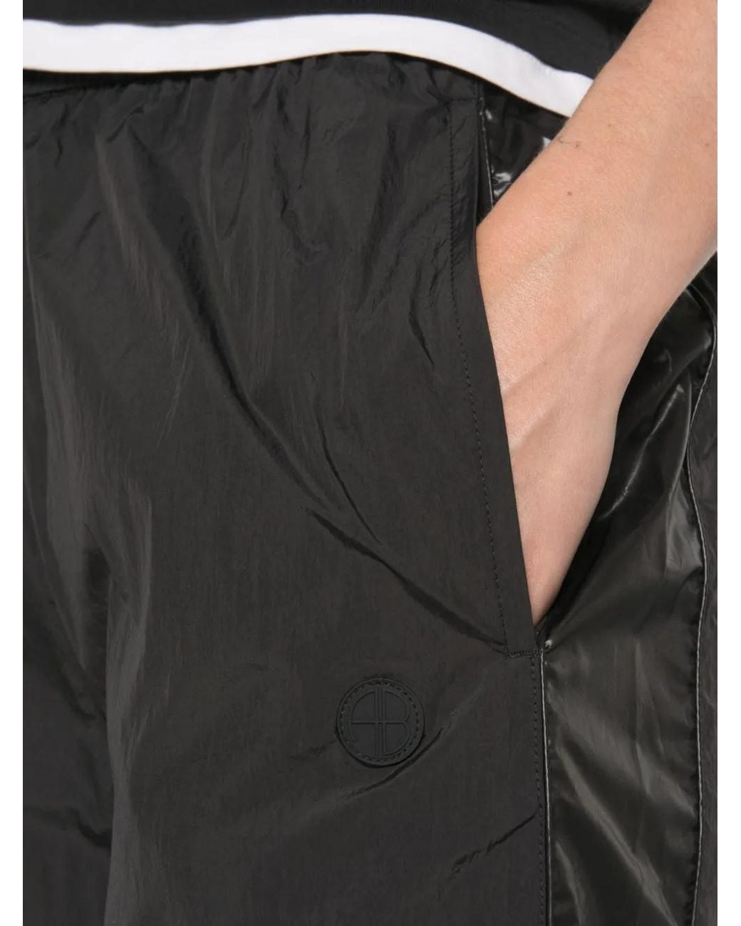 Anine Bing Black Maha Trousers