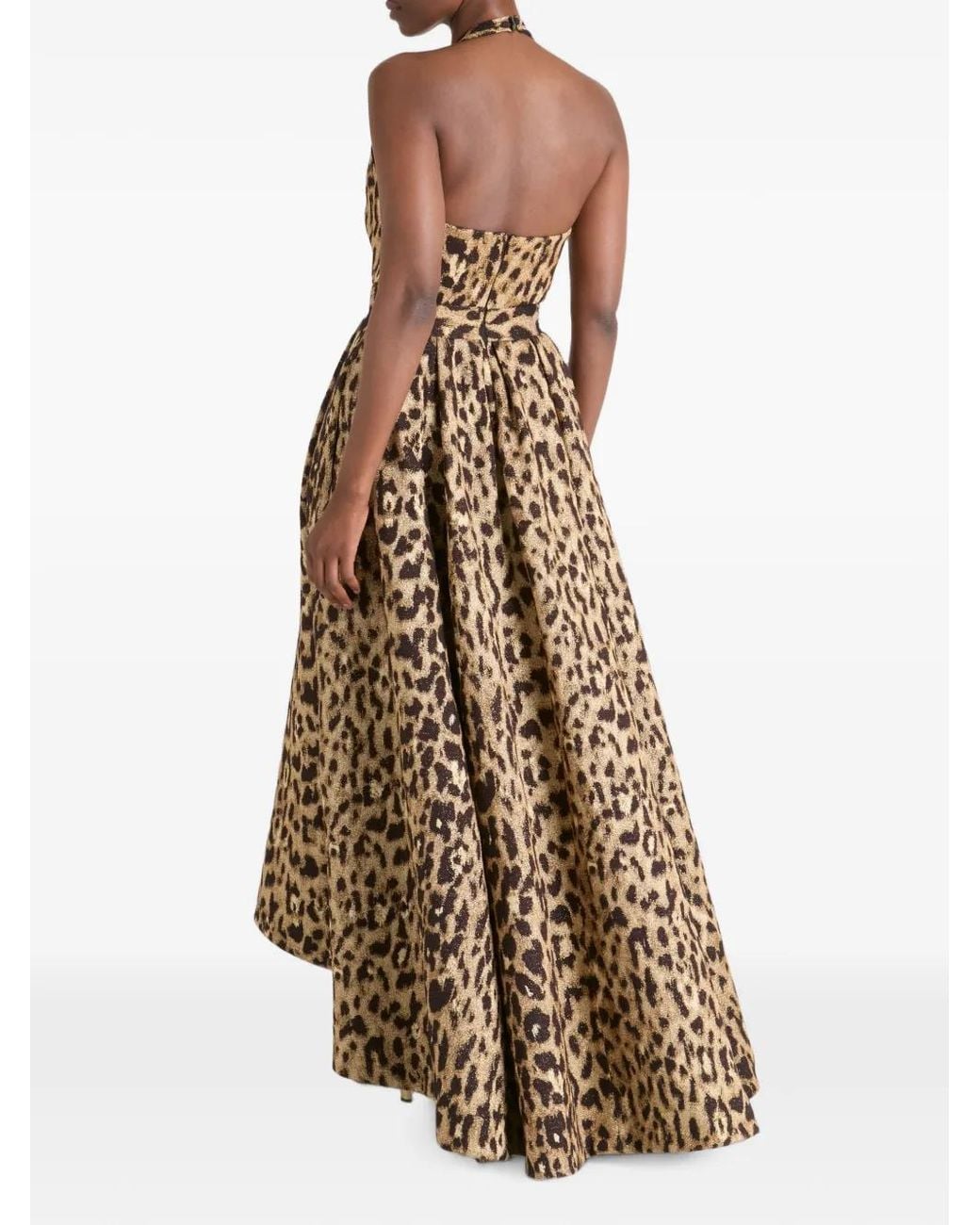 Temperley London Natural Amara Asymmetric Dress