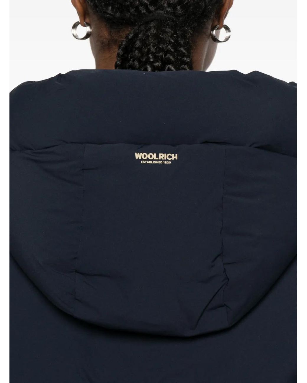 Woolrich Blue Cloud Down Jacket