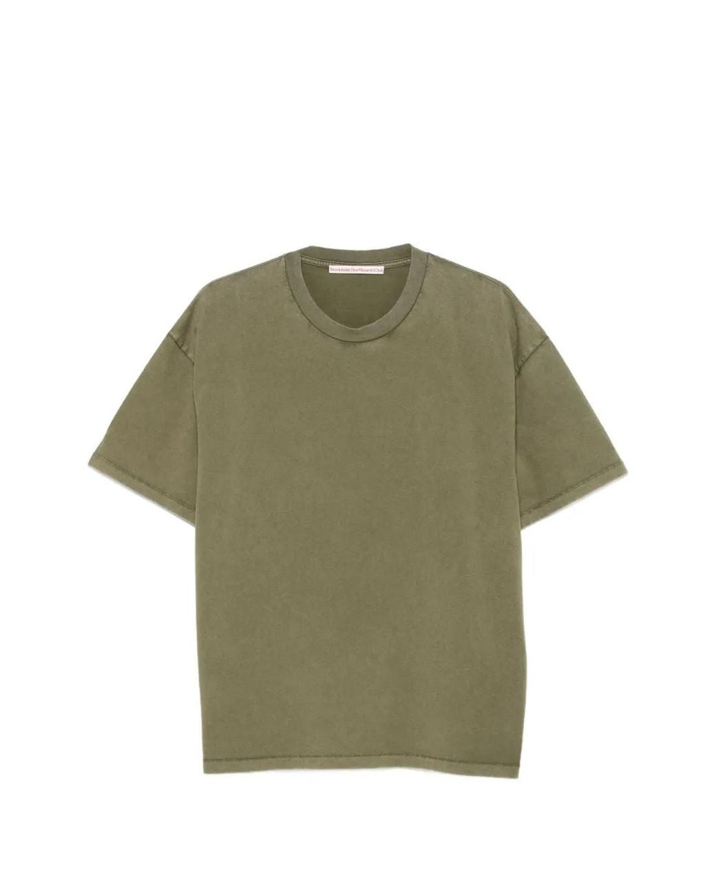 Stockholm Surfboard Club Green Logo-Print Cotton T-Shirt for men