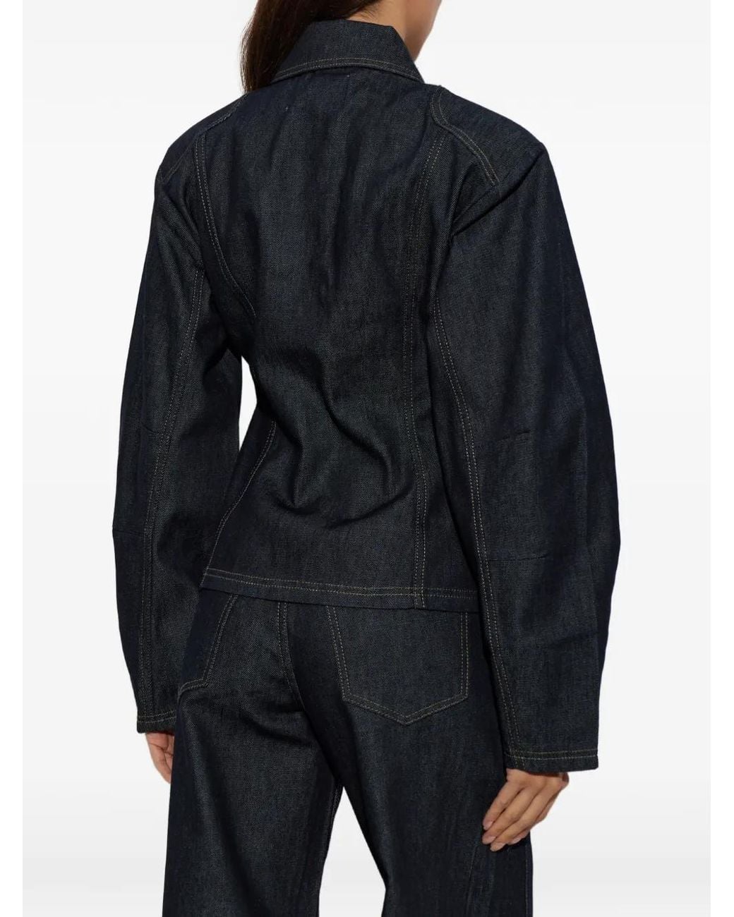 Gestuz Blue Gzabina Denim Jacket