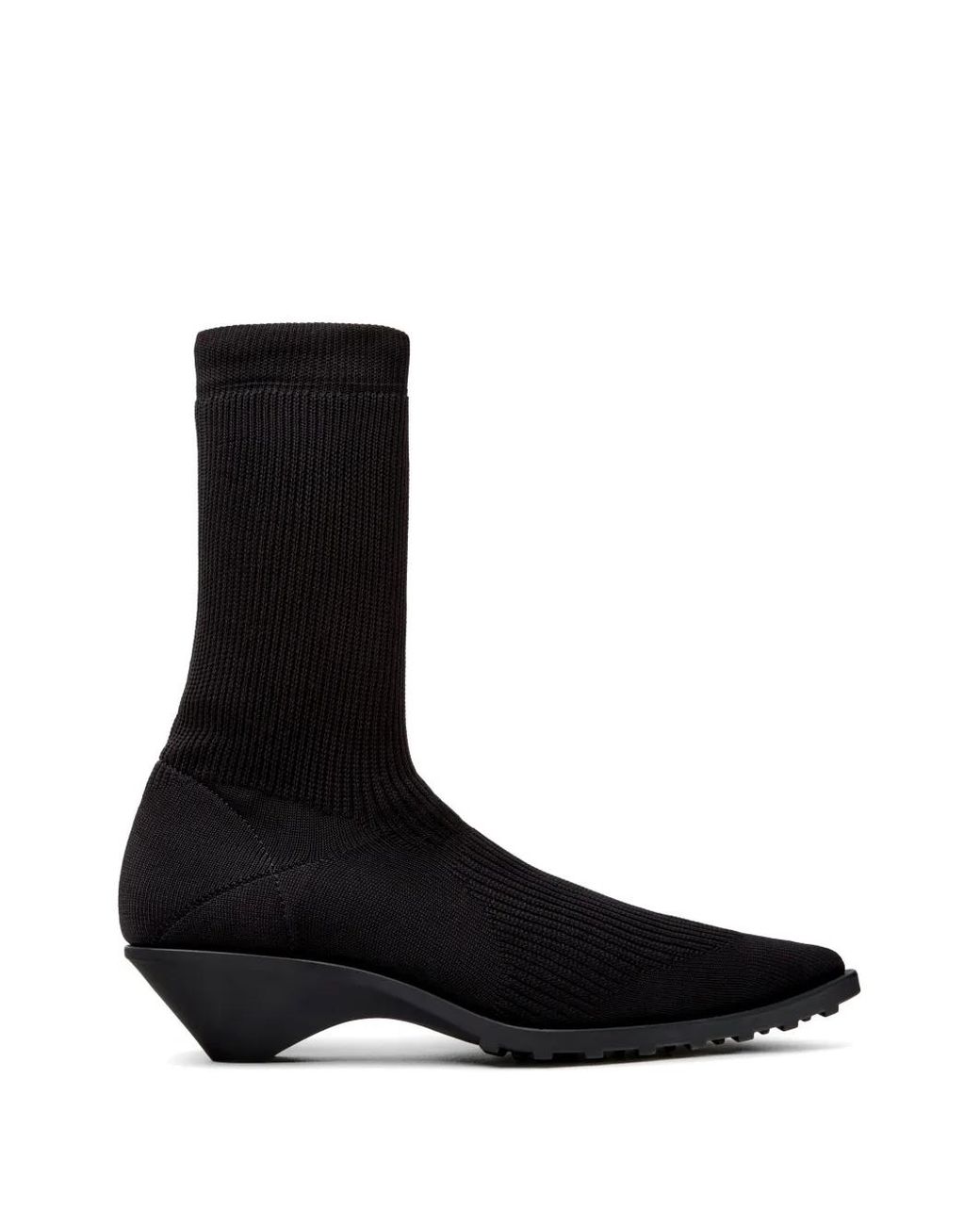 Camper Black Anna Pointed-Toe Ankle Boots