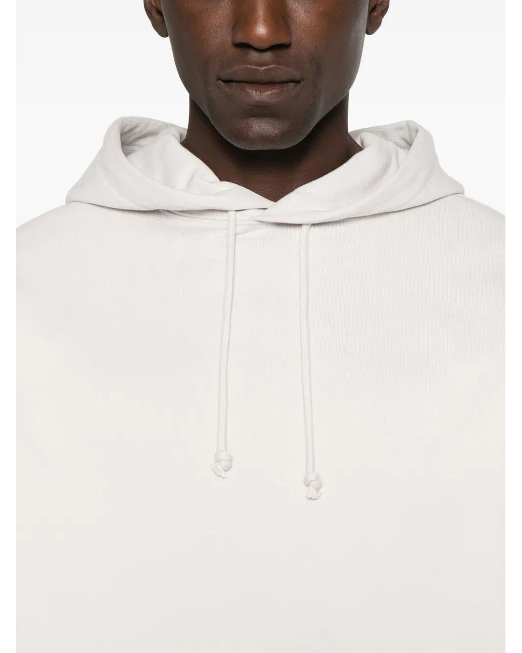 Y-3 White Fl Hoodie