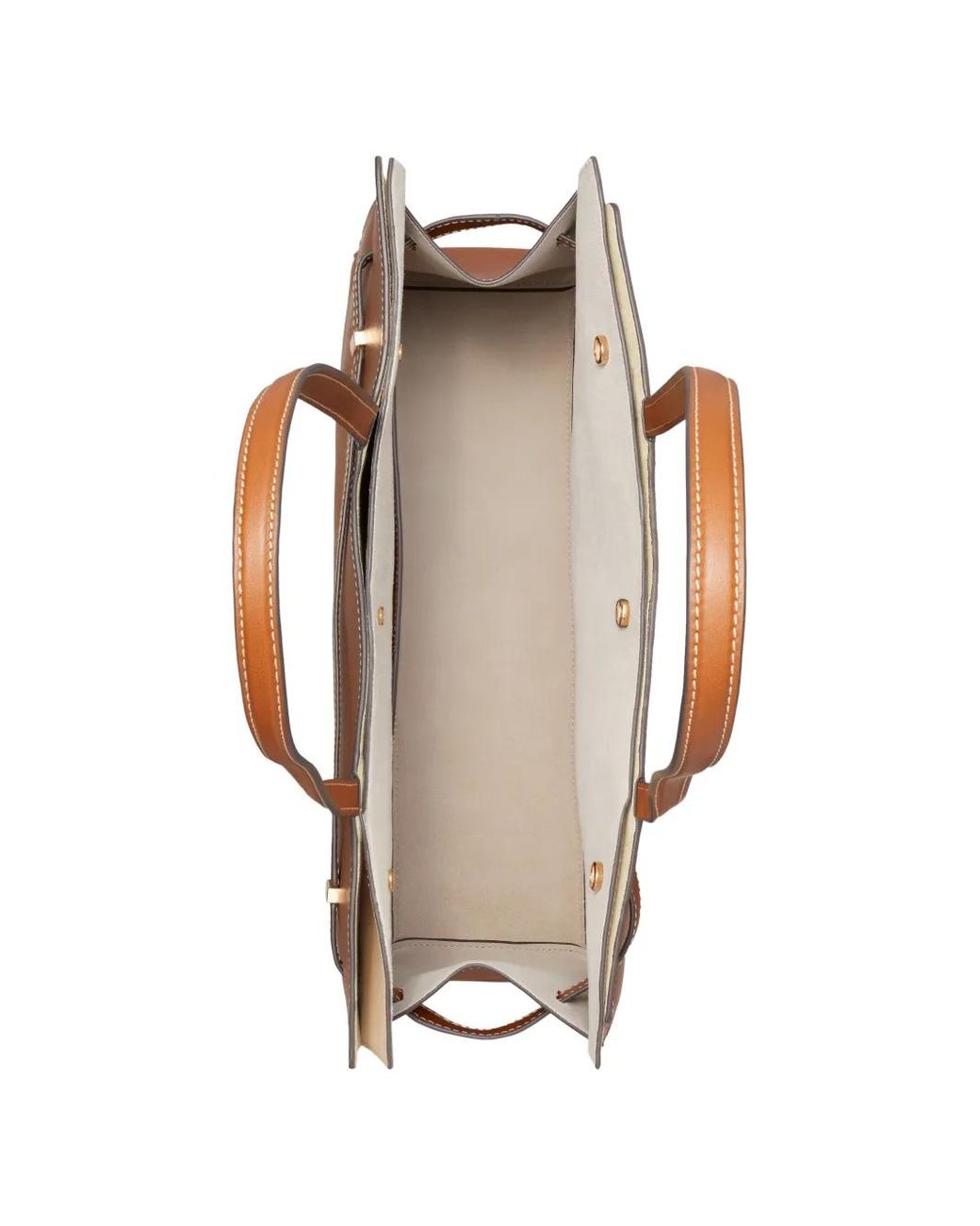 Tory Burch Brown Sac Cabas Lee Radziwill