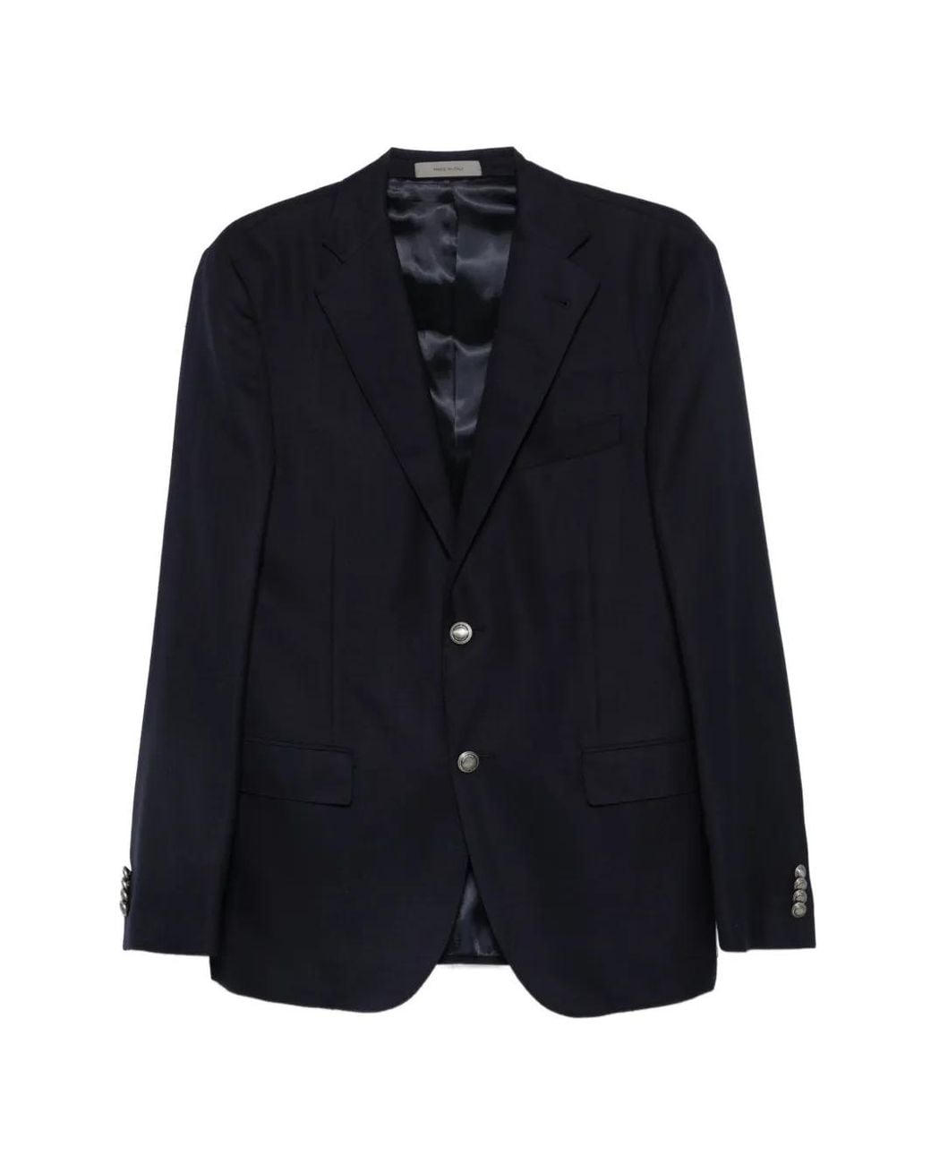 Corneliani Blue Academy Light Single-Breasted Jacket for men