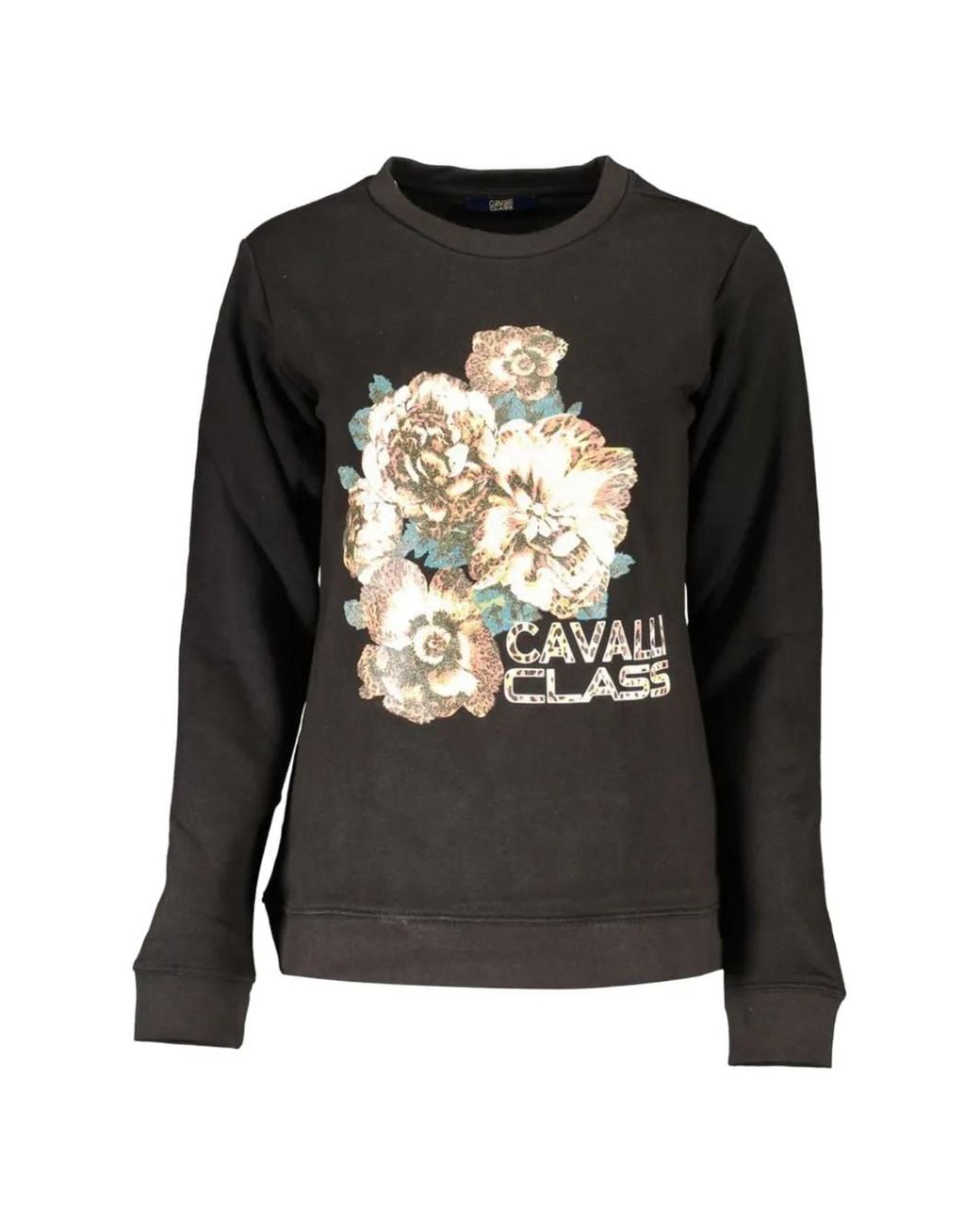 Roberto Cavalli Black Sweatshirts