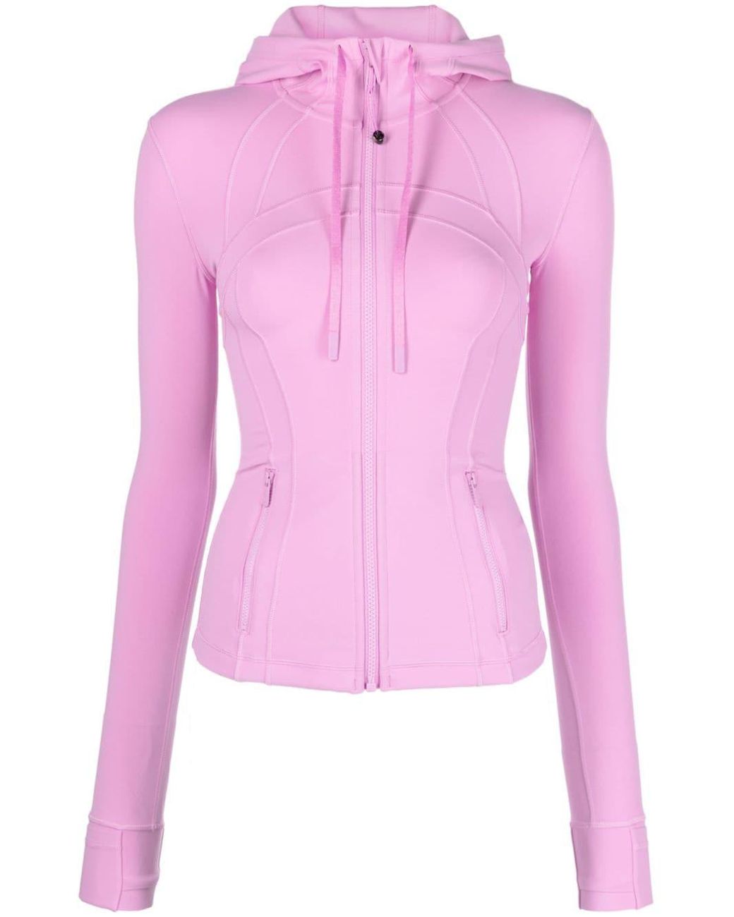lululemon Define Hooded Jacket Nulu in Pink | Lyst UK