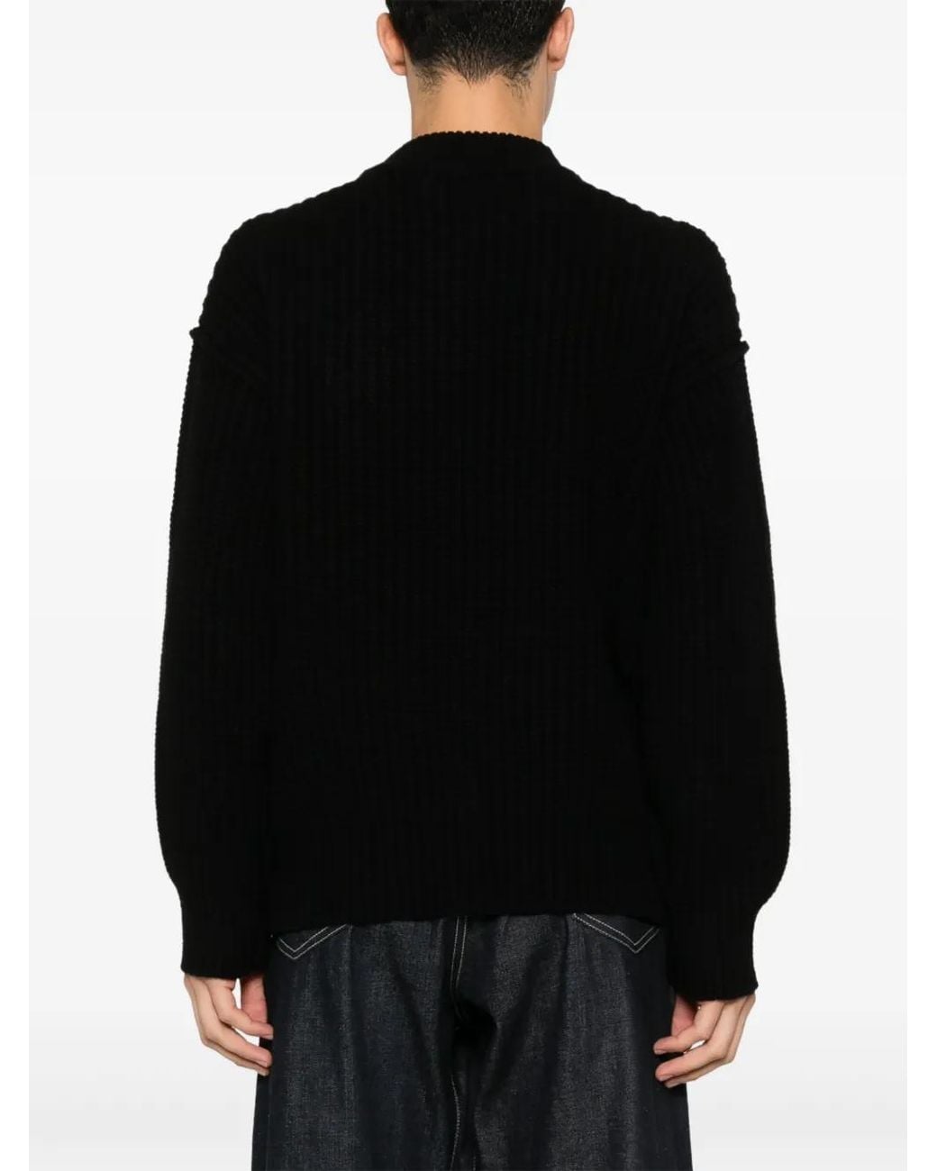 Pull Heavy Round Neck Etudes Studio en coloris Black