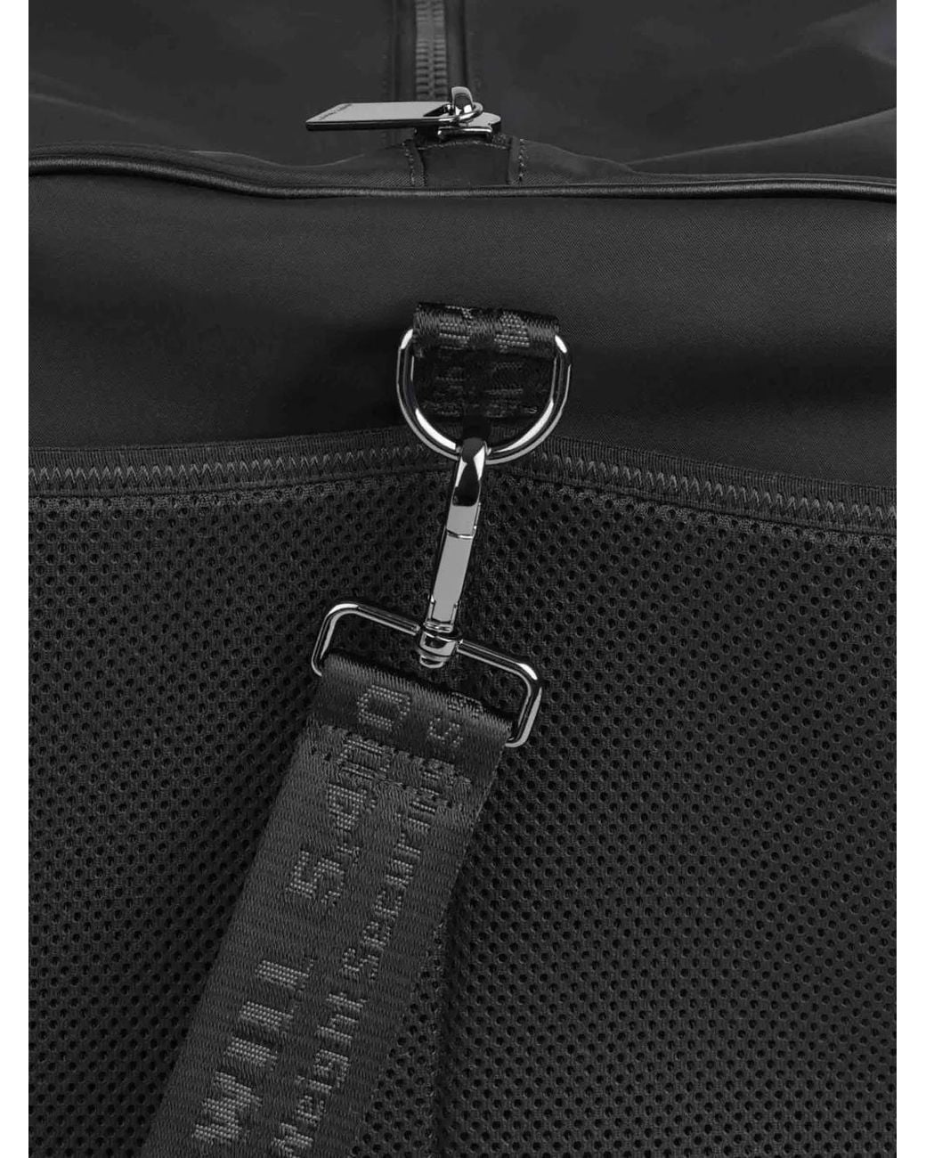 Off-White c/o Virgil Abloh Black Heritage Gym Bag for men