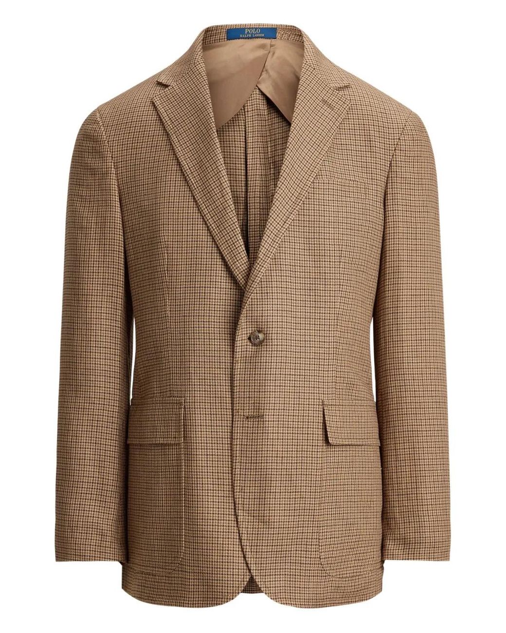 Polo Ralph Lauren Brown Polo Modern Fit Plaid Blazer for men