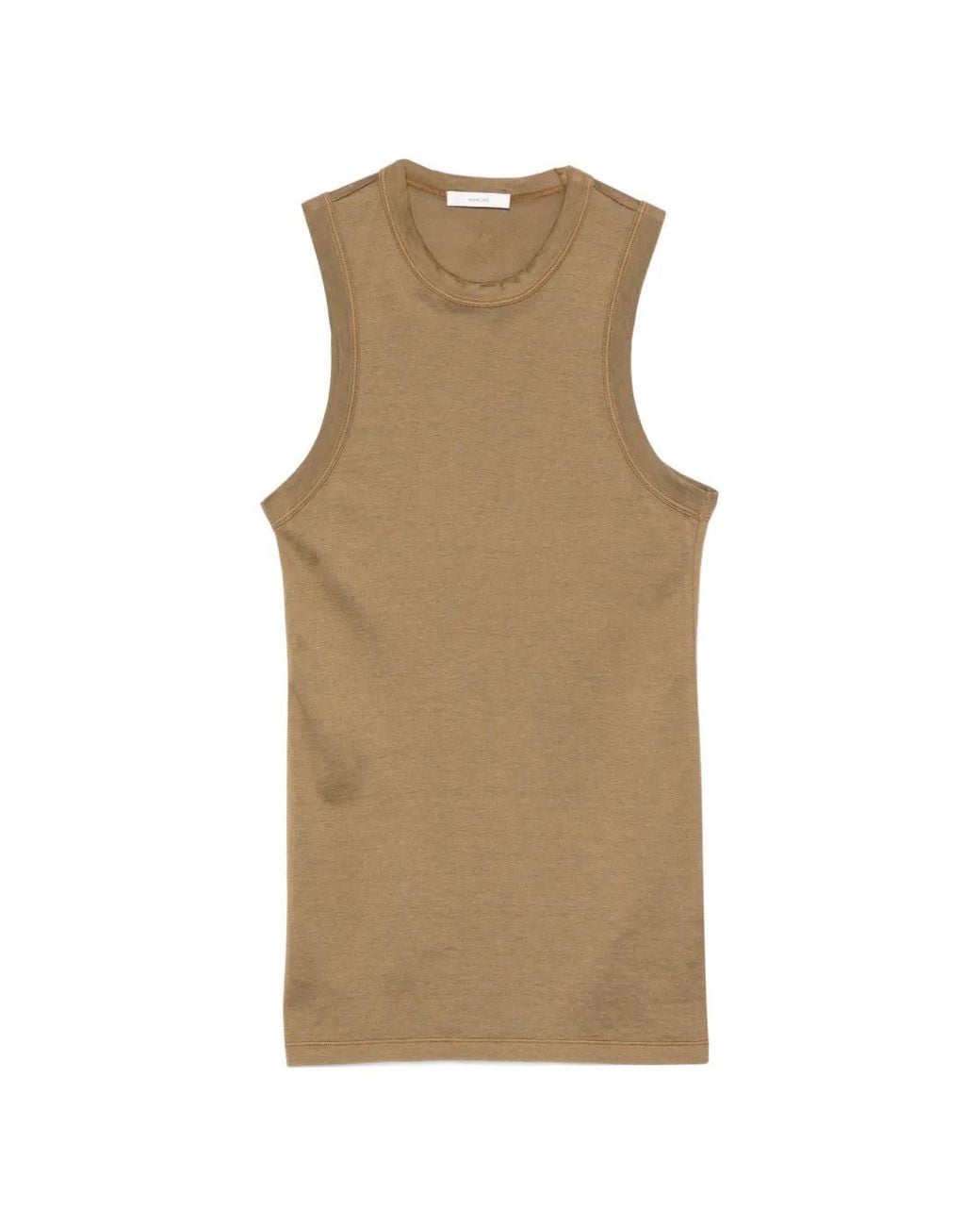Haikure Natural Crew-Neck Tank Top