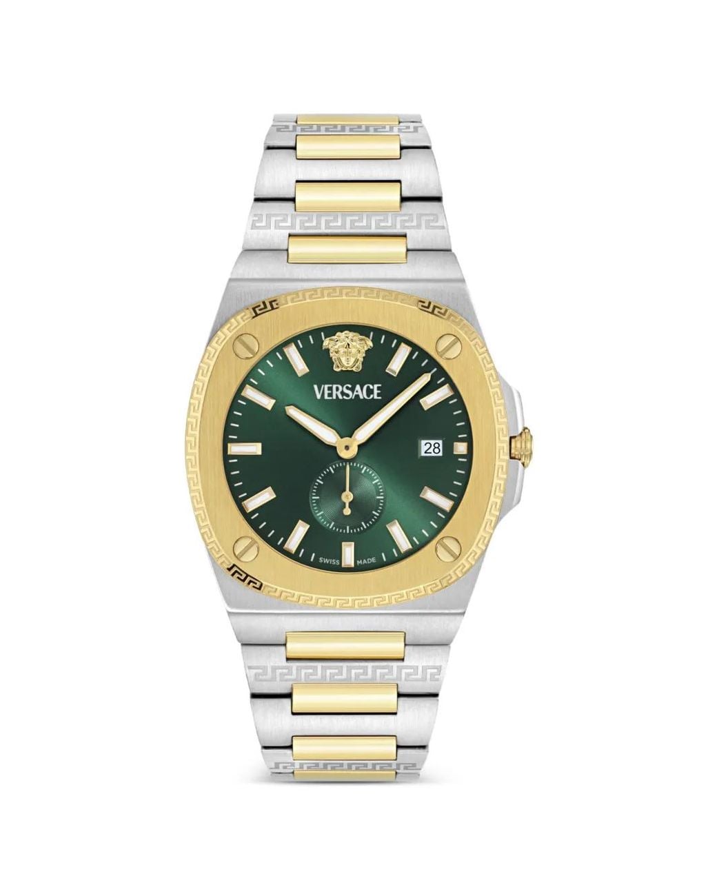 Versace Metallic Tolomeo 40Mm Watch for men