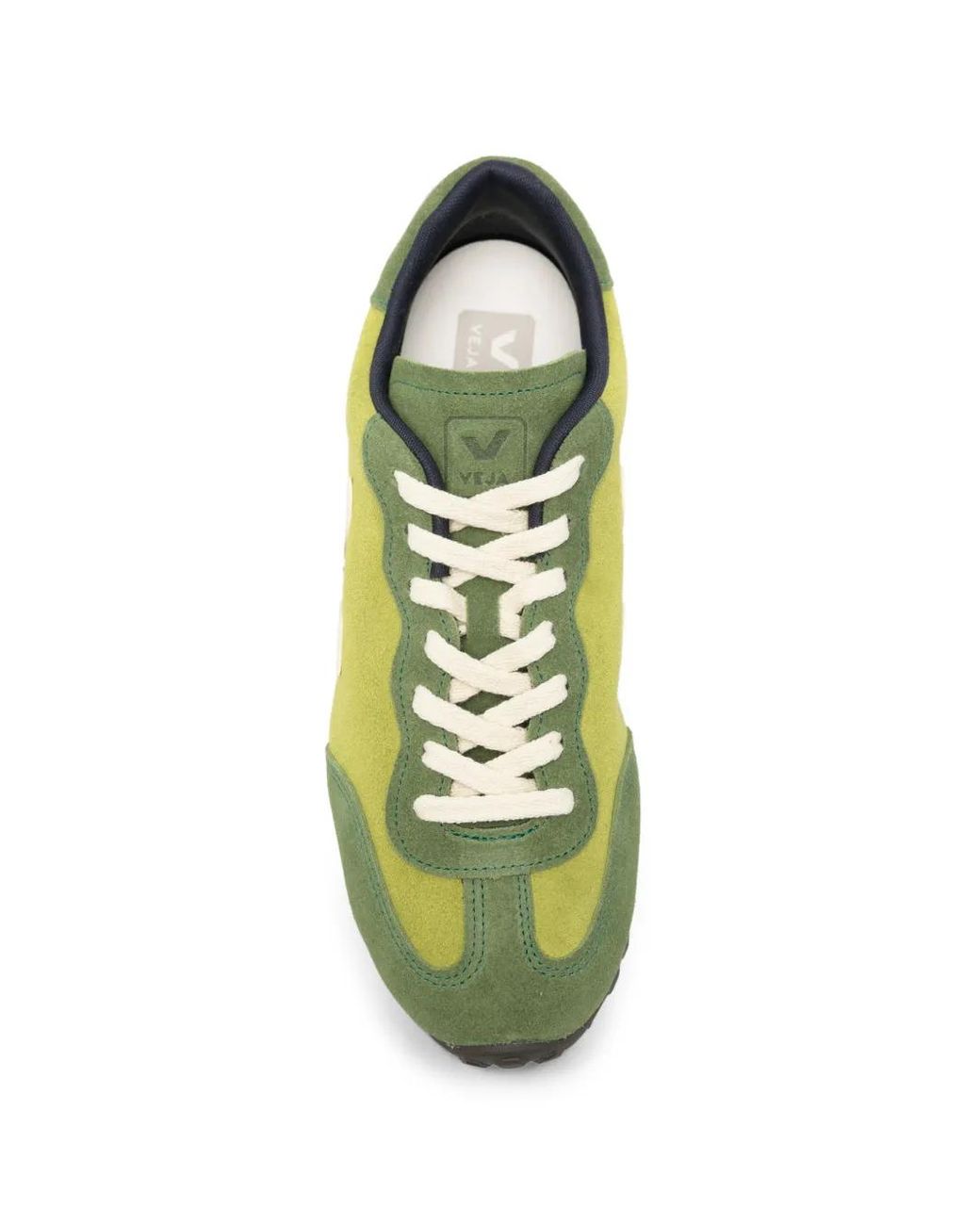 Veja Green Gt Suede V-Logo Sneakers