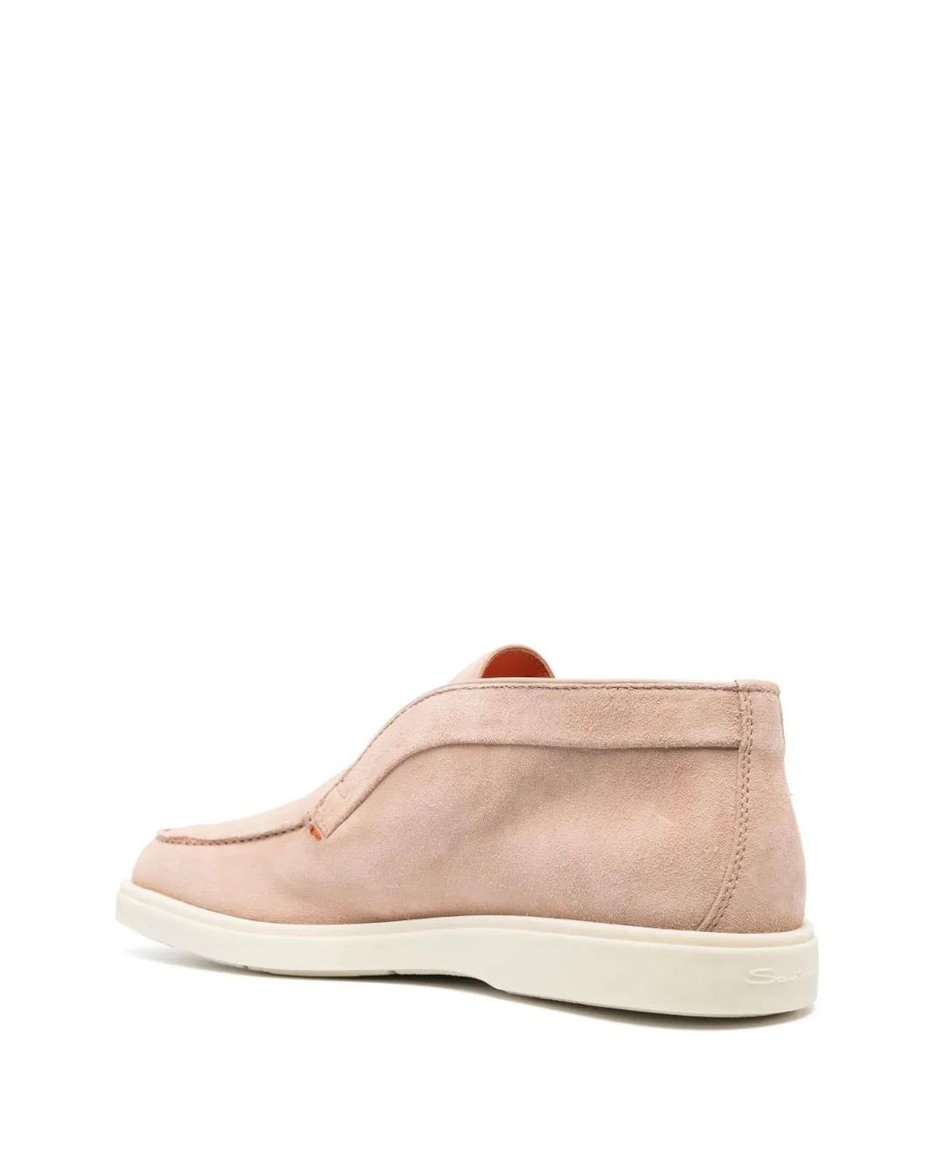 Santoni Pink Ankle Boots for men