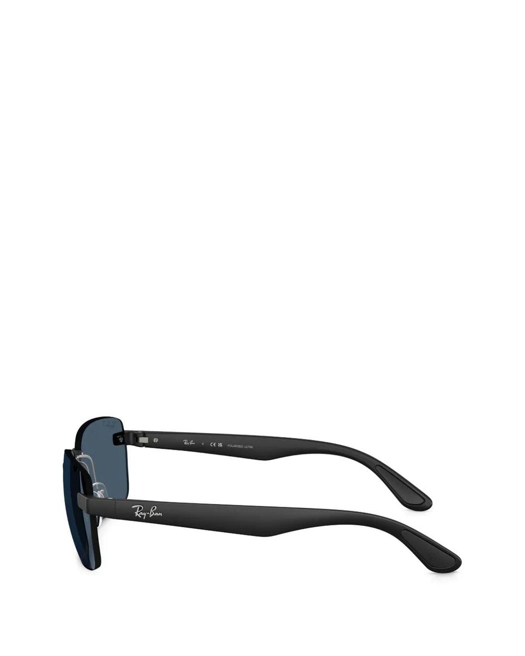 Ray-Ban Blue Rimless Sunglasses