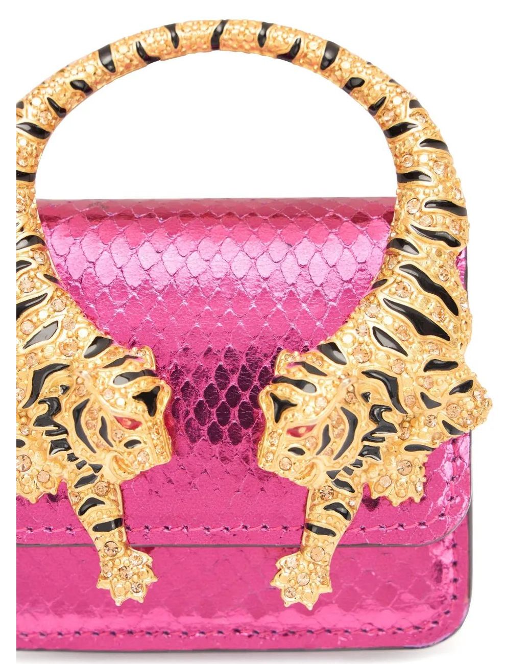 Borsa Tote Roar di Roberto Cavalli in Pink